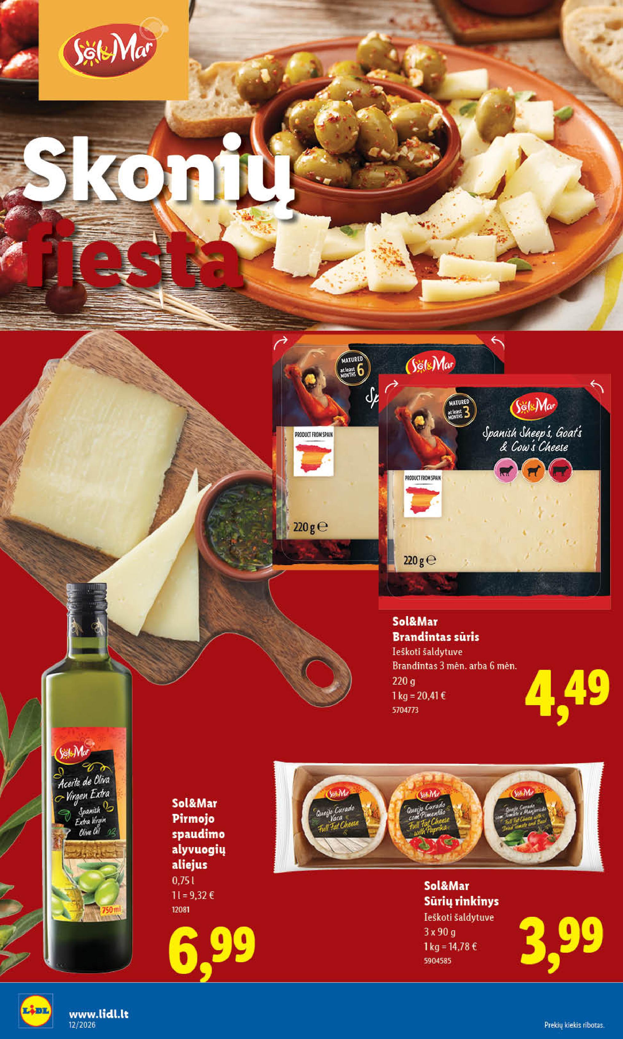 Naujausias LIDL kaininis katalogas 2026.03.16 - 2026.03.22