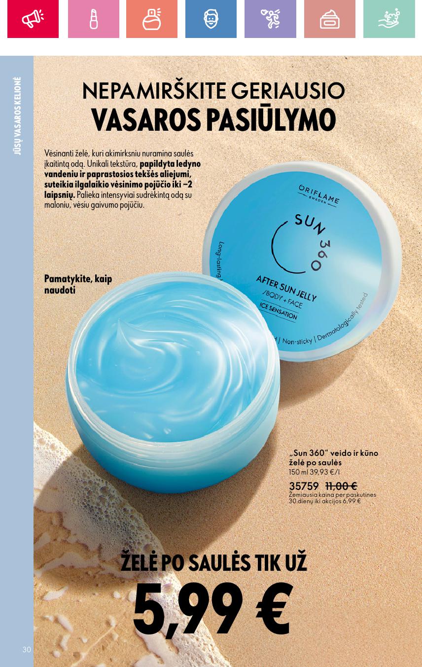 ORIFLAME katalogas galioja 2025.06.22 - 2025.07.12