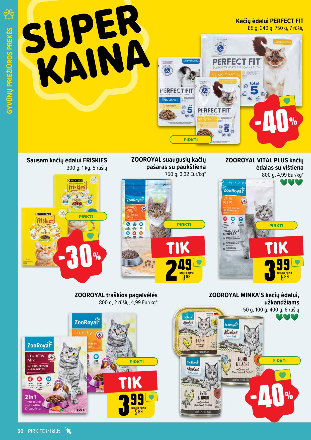 Naujausias IKI kaininis katalogas 2024.10.14 - 2024.10.20