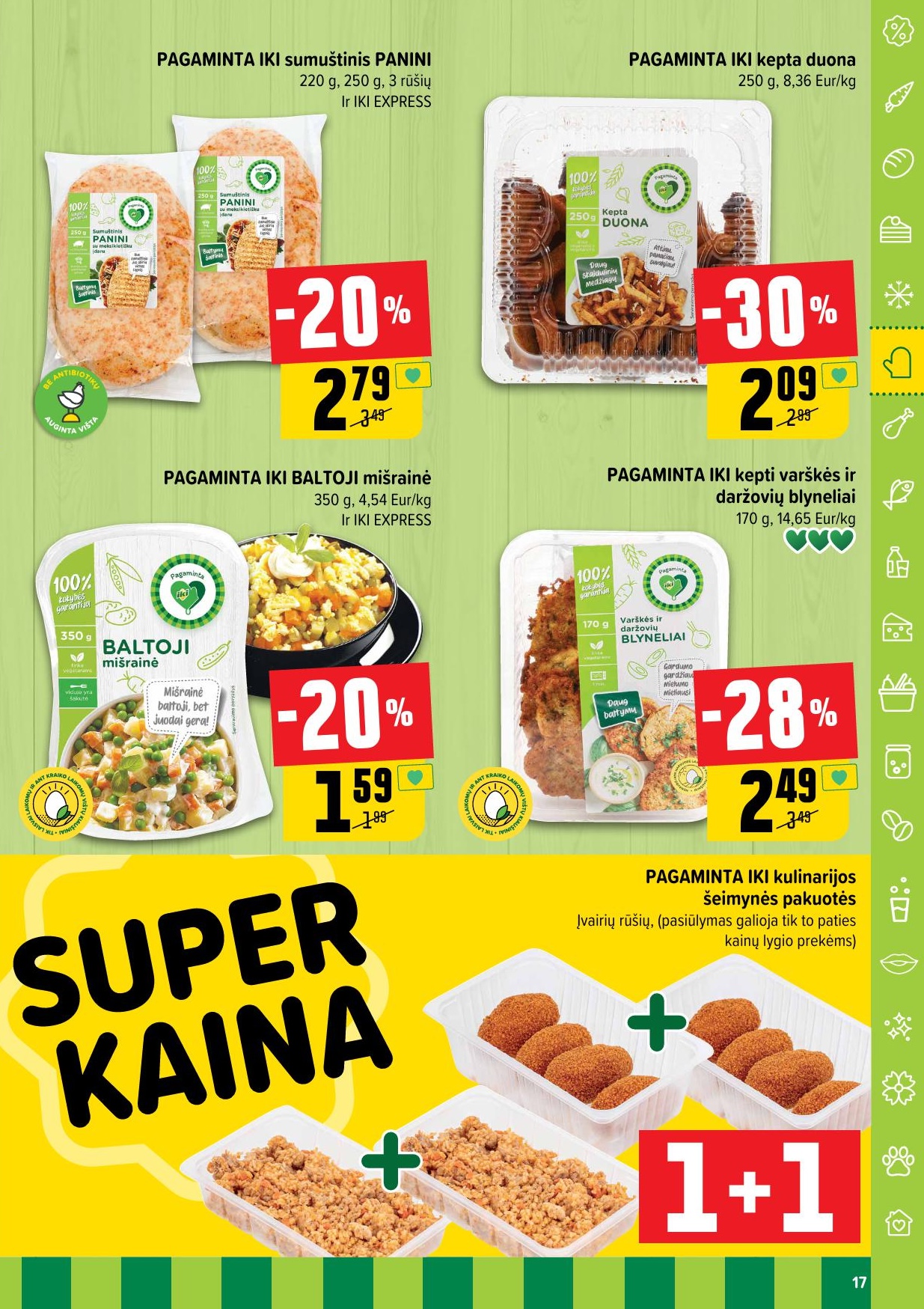 Naujausias IKI kaininis katalogas 2024.07.22 - 2024.07.28