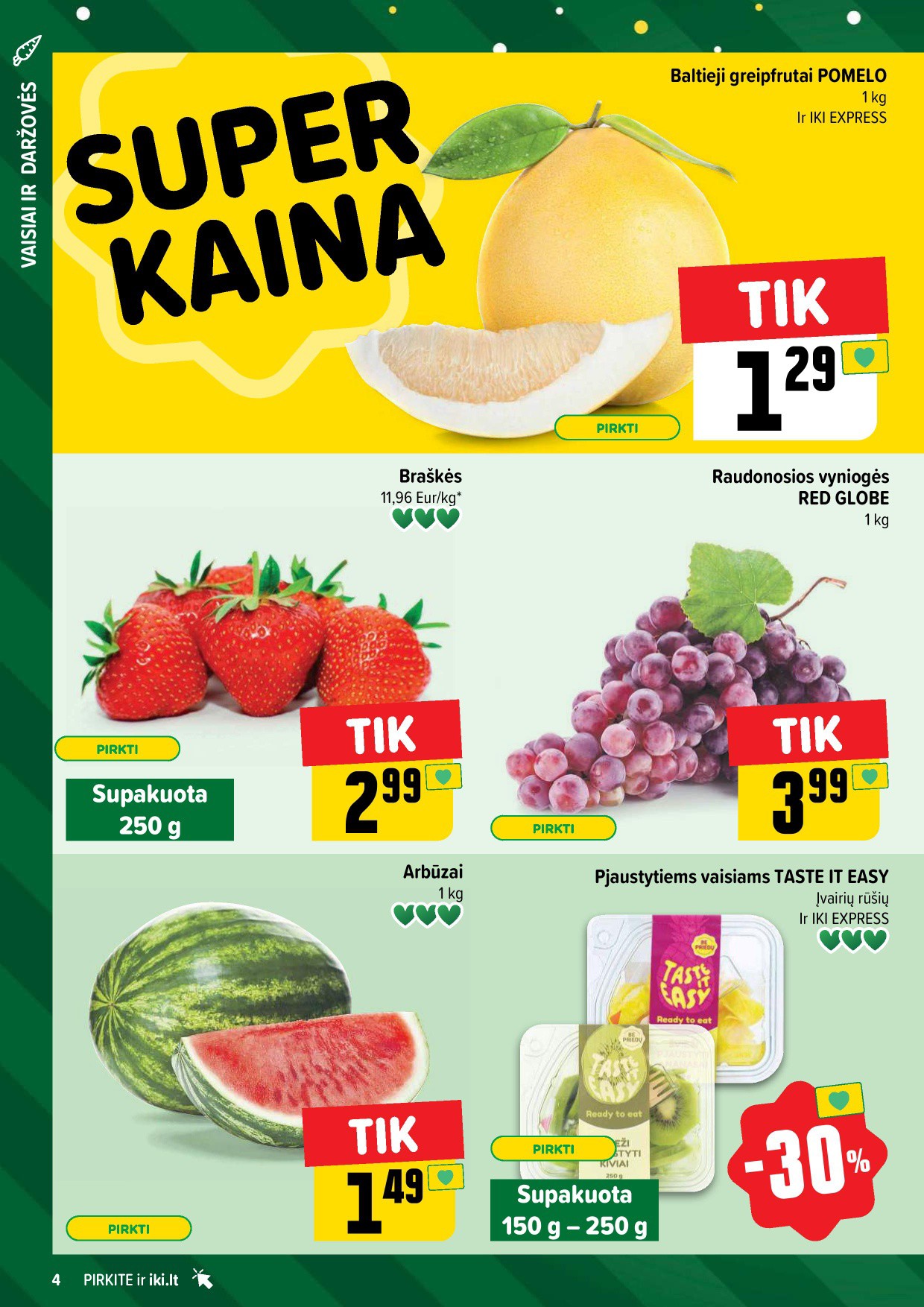 Naujausias IKI kaininis katalogas 2024.12.23 - 2024.12.29