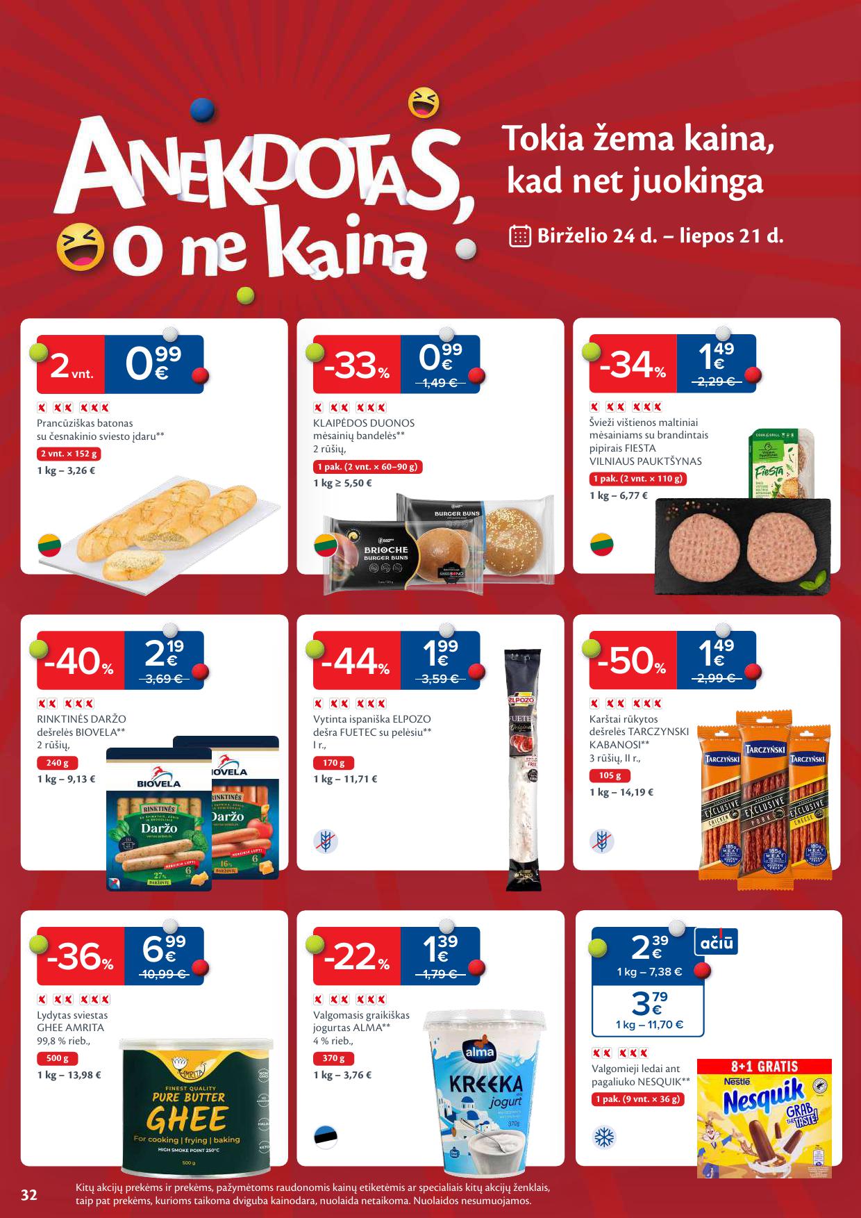 Naujausias MAXIMA kaininis katalogas 2025.07.15 - 2025.07.21