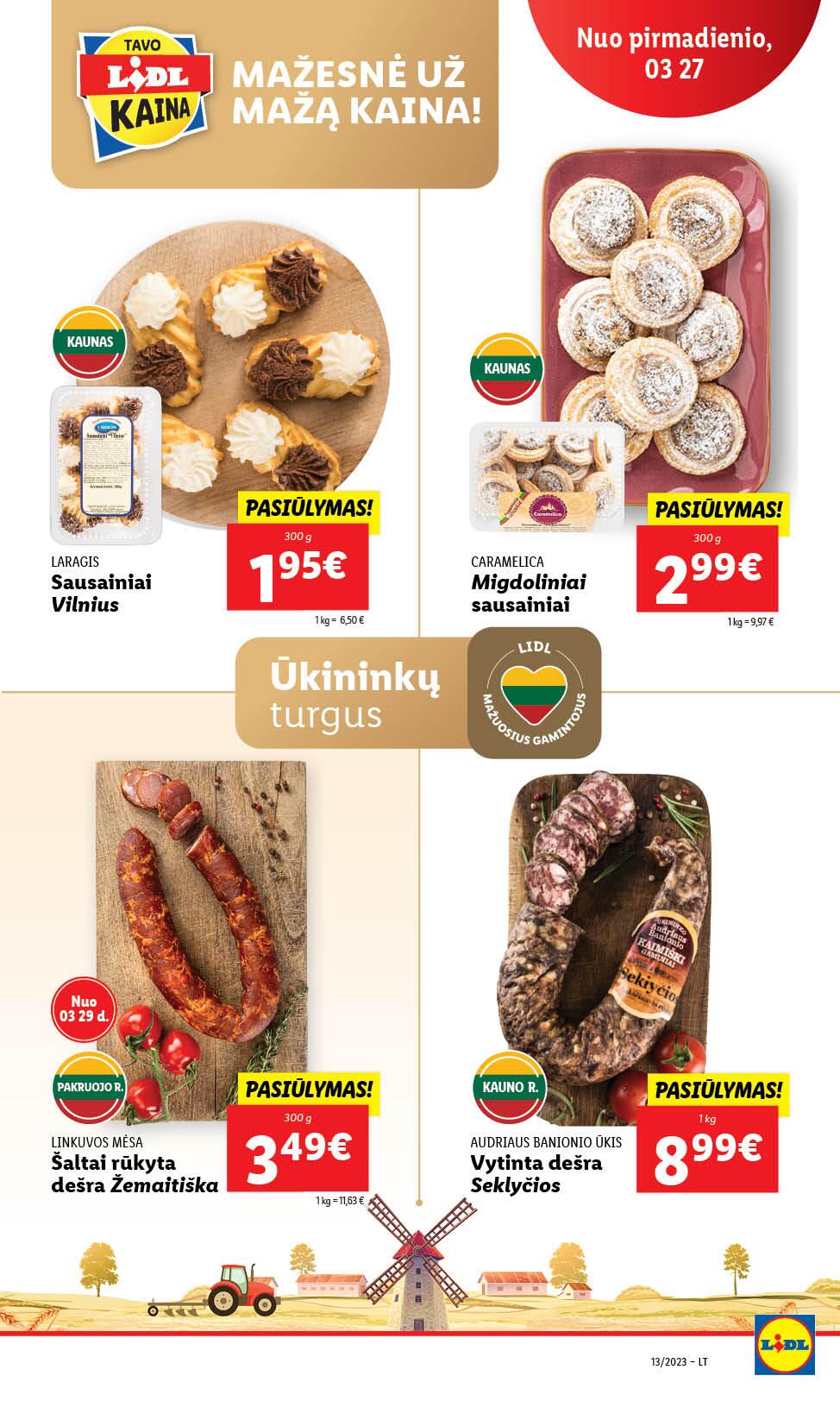 Naujausias LIDL kaininis katalogas 2023.03.16 - 2023.04.02