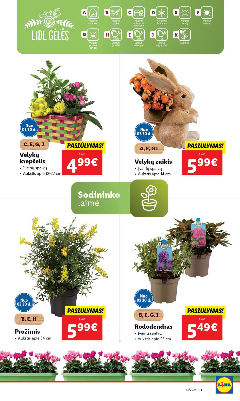 Naujausias LIDL kaininis katalogas 2023.03.16 - 2023.04.02