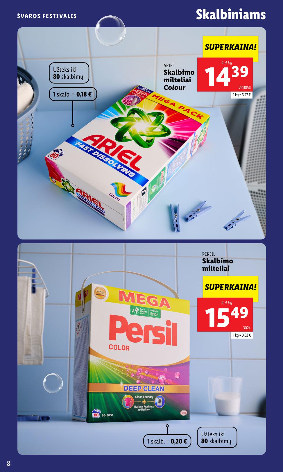 LIDL katalogas "Švaros festivalis" galioja nuo kovo 3
