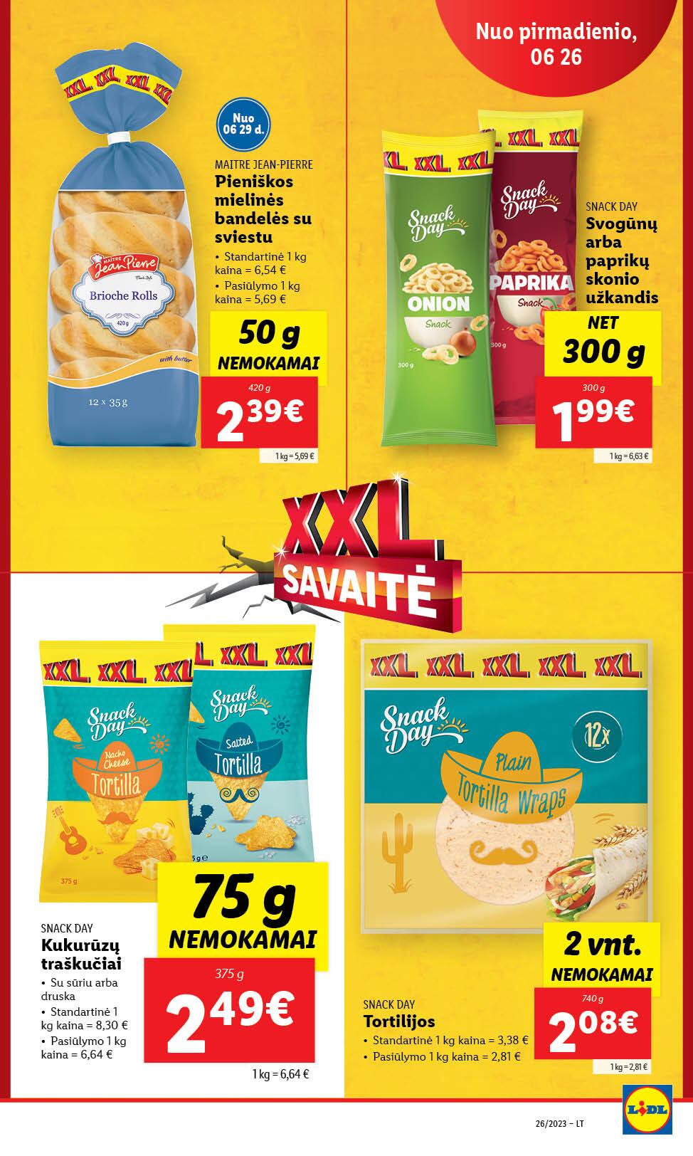 Naujausias LIDL kaininis katalogas 2023.06.26 - 2023.07.02