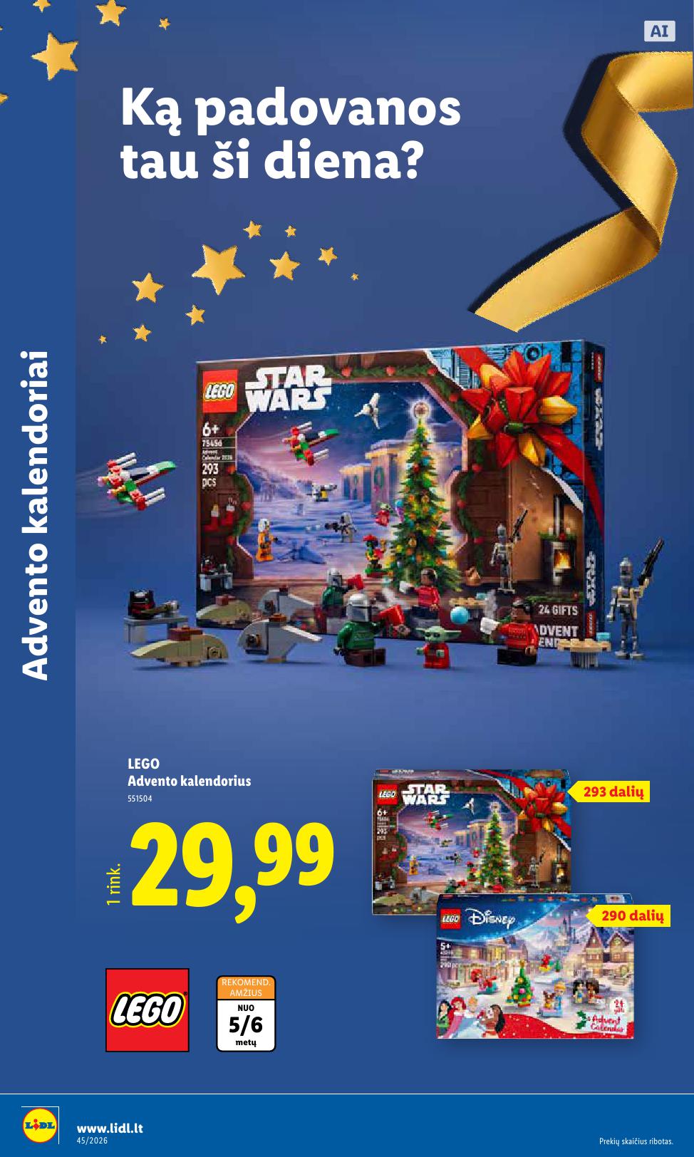 LIDL ne maisto prekių leidinys 2026.11.02 - 2026.11.08