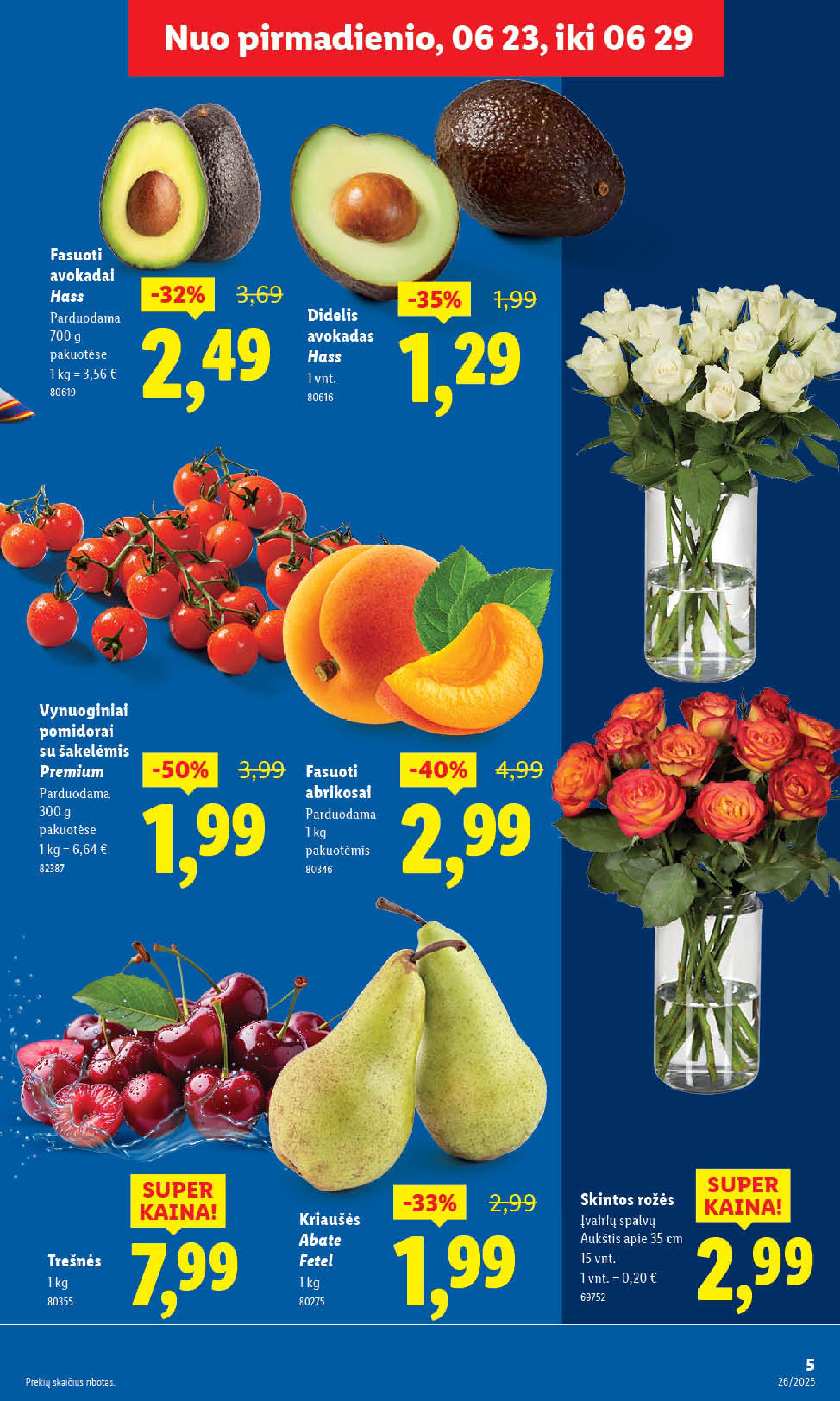 Naujausias LIDL kaininis katalogas 2025.06.23 - 2025.06.29