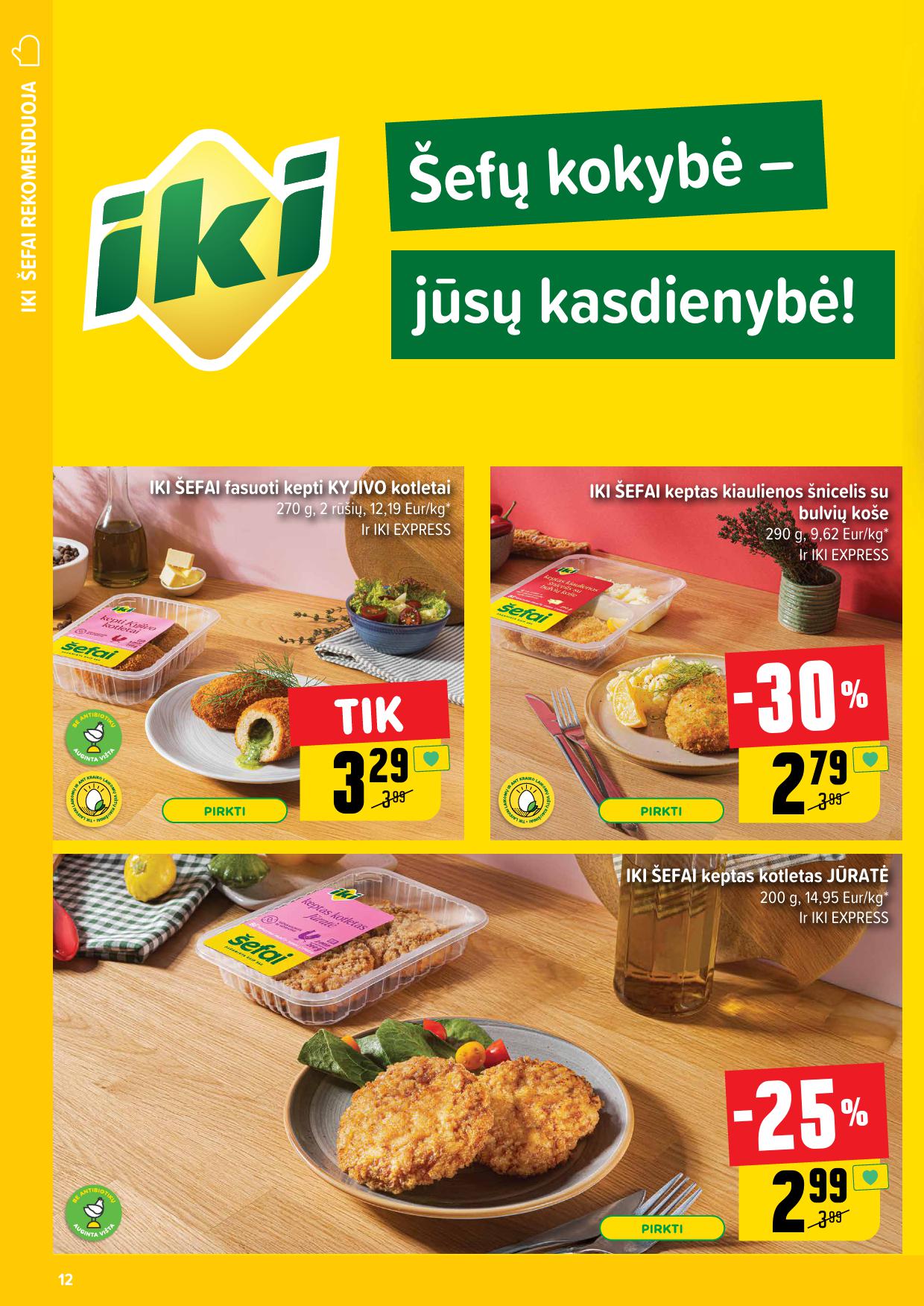 Naujausias IKI kaininis katalogas 2025.01.13 - 2025.01.19