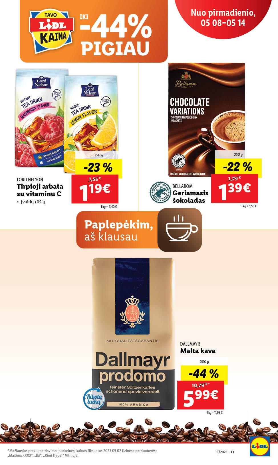 Naujausias LIDL kaininis katalogas 2023.05.08 - 2023.05.14