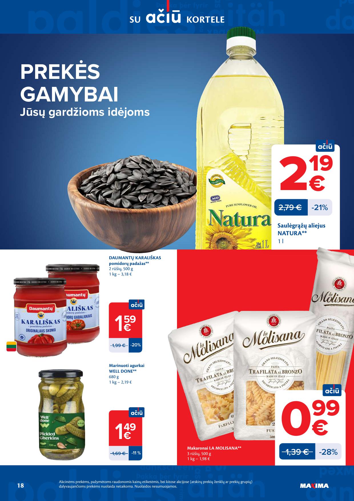 Naujausias MAXIMA kaininis katalogas 2026.03.24 - 2026.03.30