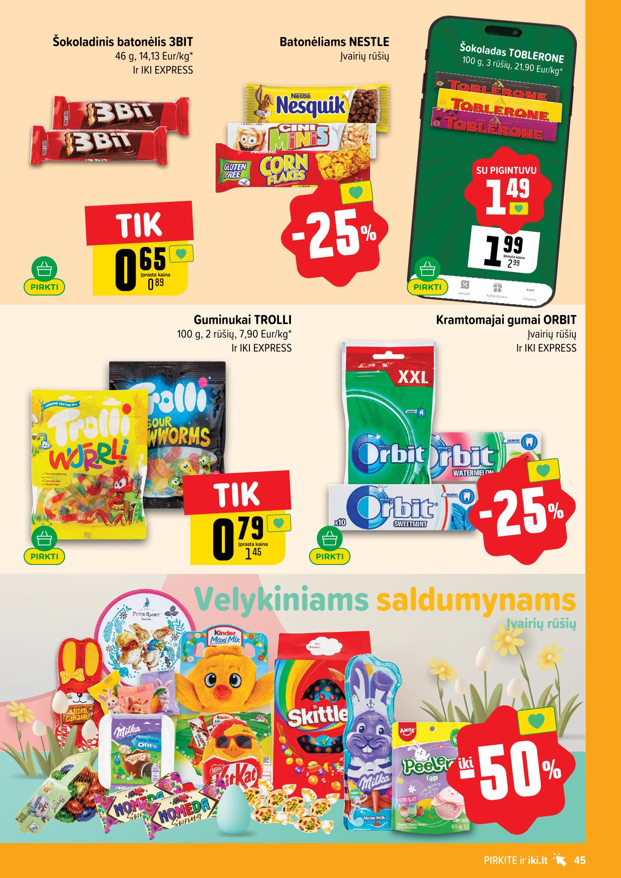 Naujausias IKI kaininis katalogas 2026.04.06 - 2026.04.12