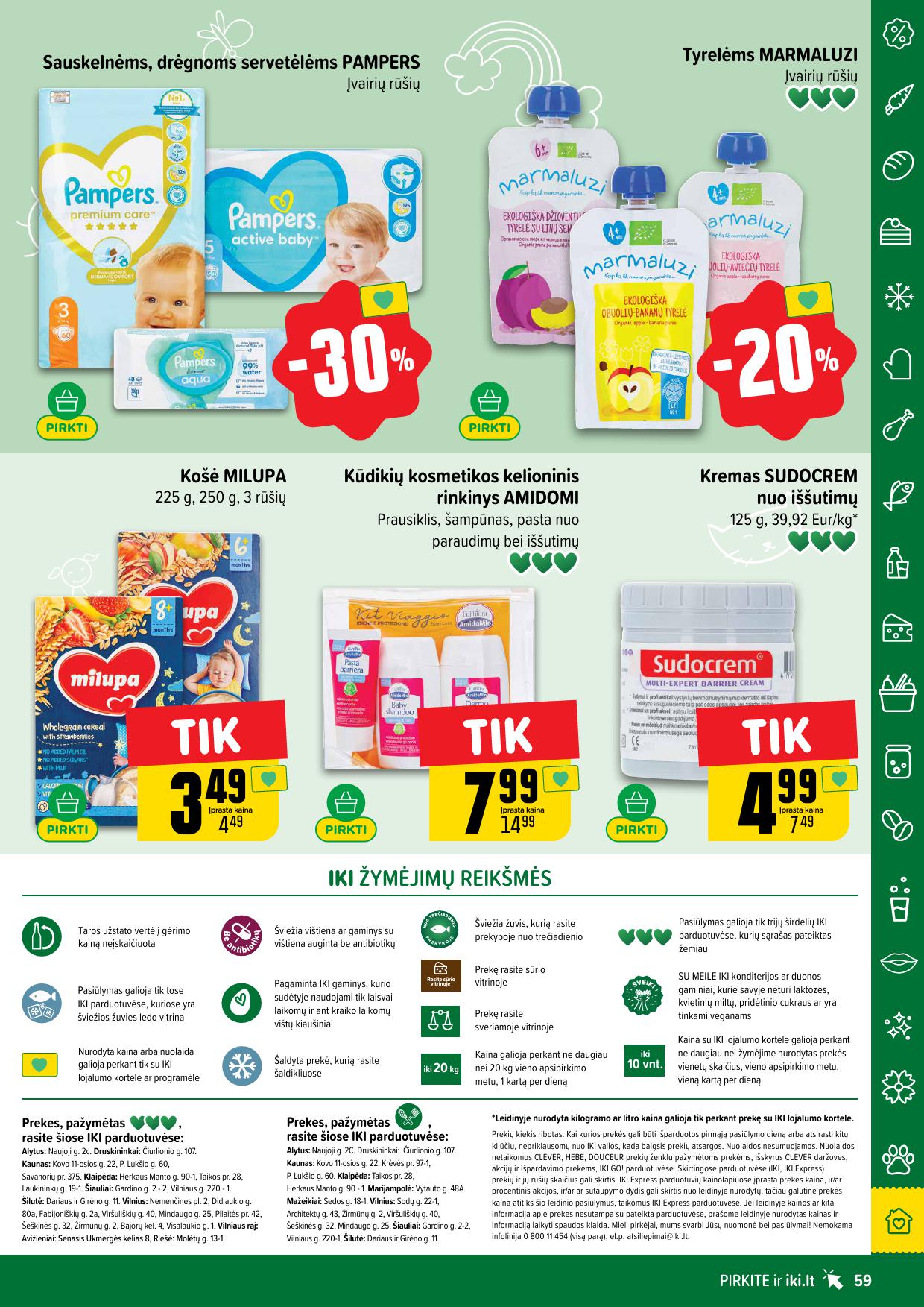 IKI SAVAITĖLĖ akcijų ir nuolaidų leidinys Nr.30 2025.07.21 - 2025.07.27