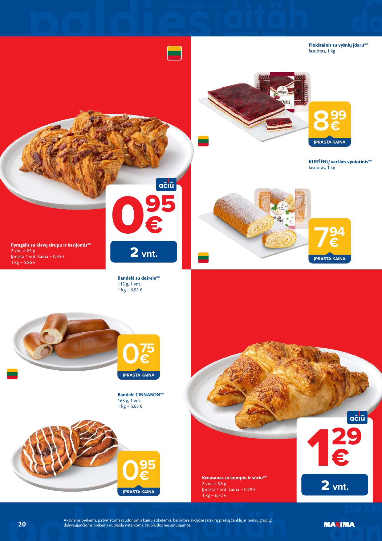 MAXIMA akcijų ir nuolaidų leidinys Nr.17 2026.04.21 - 2026.04.27