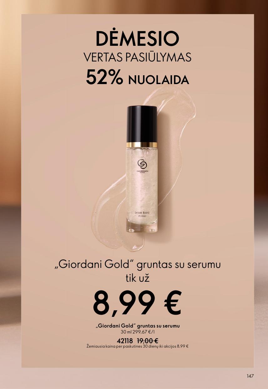 Naujas ORIFLAME katalogas galioja 2026.04.22 - 2026.05.12
