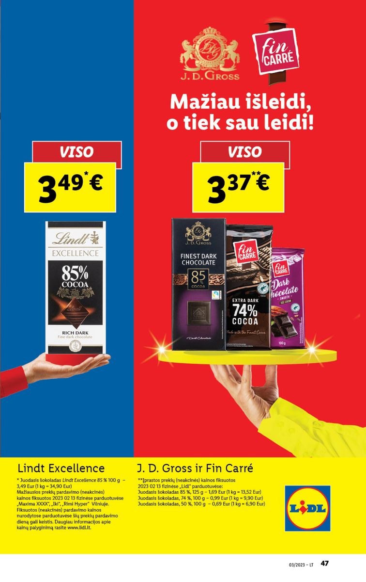 Naujausias LIDL kaininis katalogas 2023.02.20 - 2023.02.26