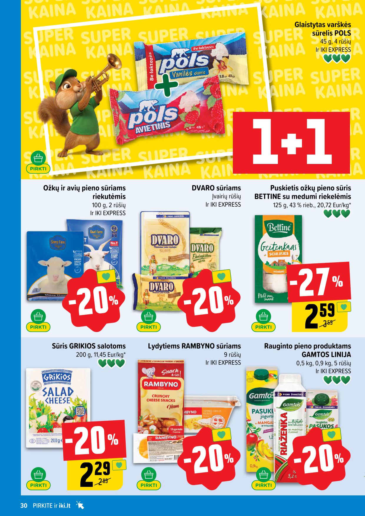 Naujausias IKI kaininis katalogas 2026.04.06 - 2026.04.12