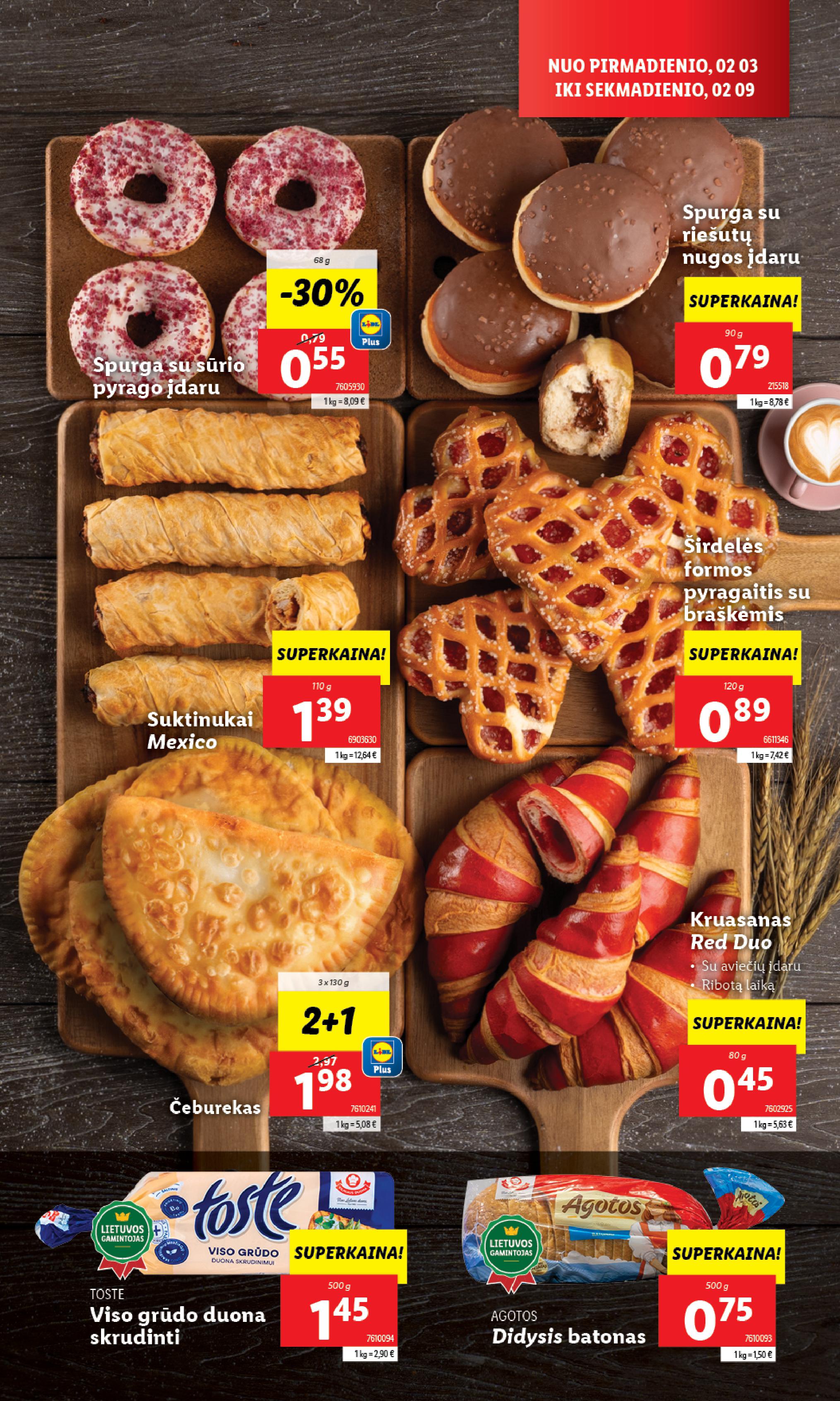 Naujausias LIDL kaininis katalogas 2025.02.03 - 2025.02.09