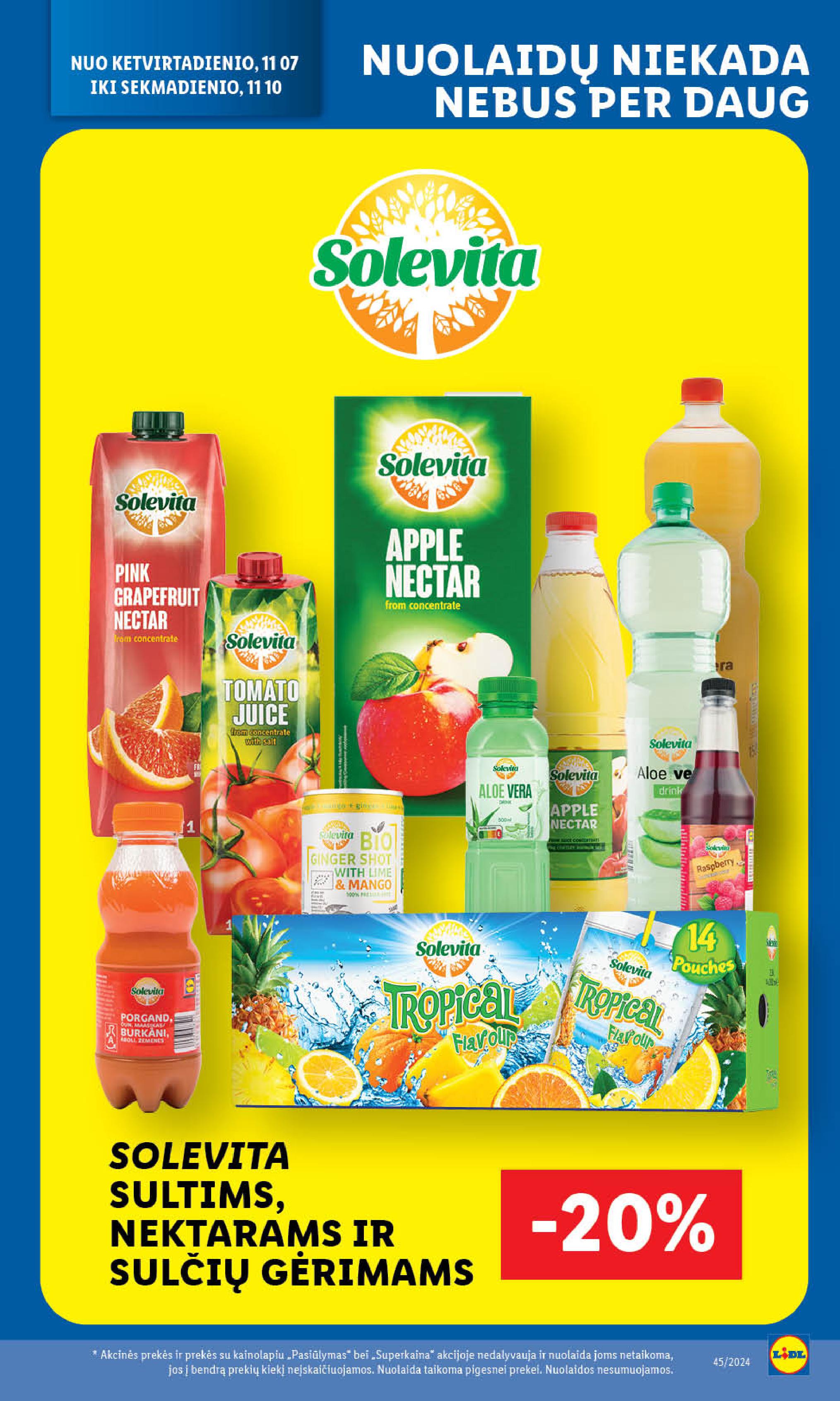 Naujausias LIDL kaininis katalogas 2024.11.04 - 2024.11.10