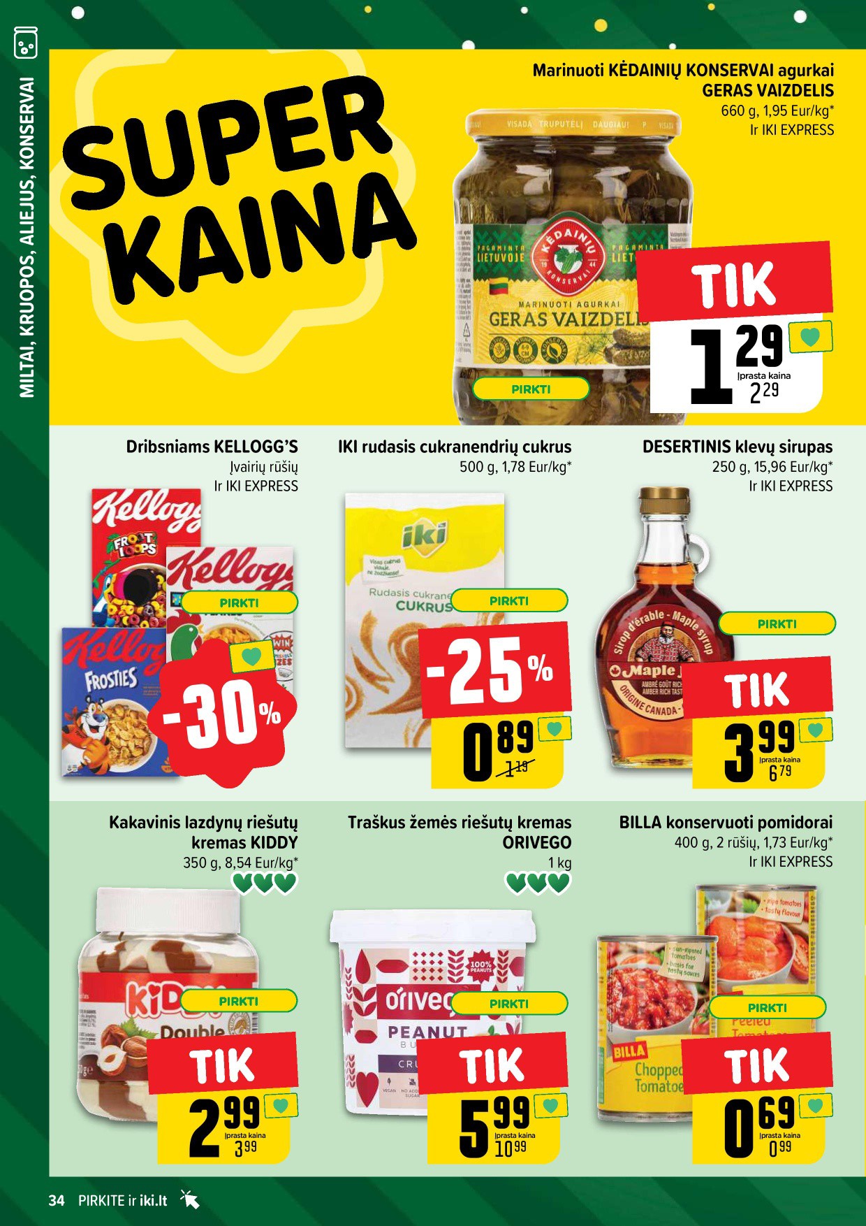Naujausias IKI kaininis katalogas 2024.12.23 - 2024.12.29