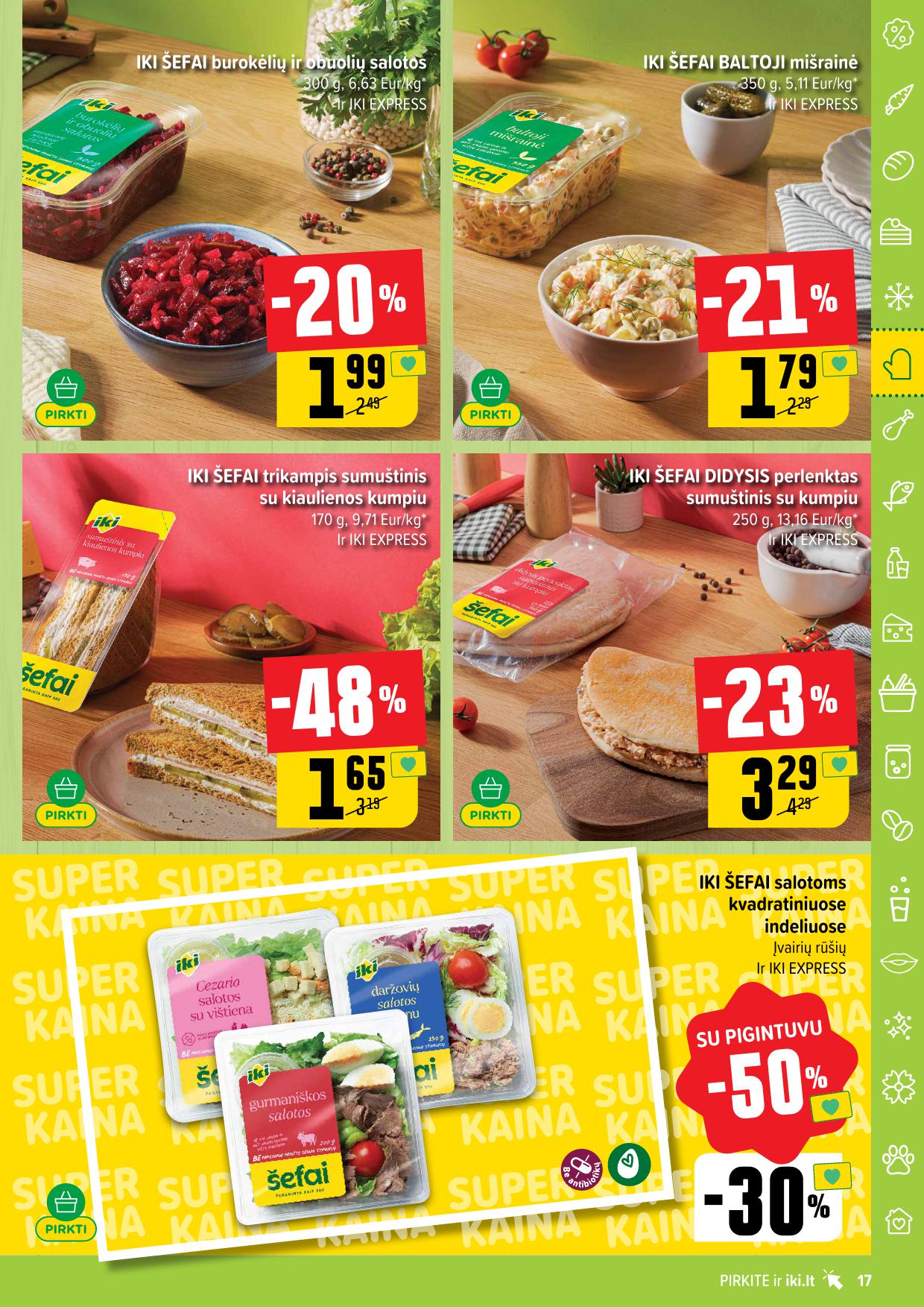 Naujausias IKI kaininis katalogas 2026.02.09 - 2026.02.15