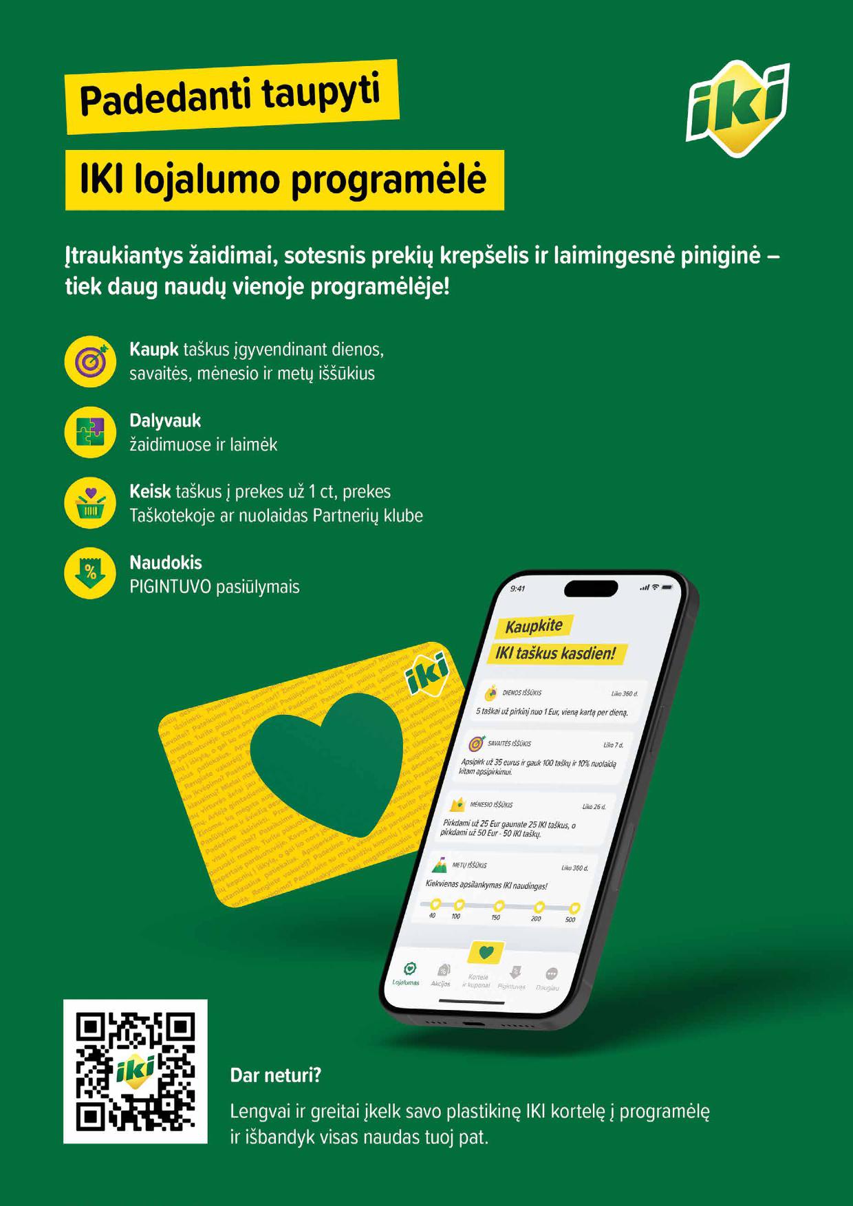 Naujausias IKI kaininis katalogas 2025.01.13 - 2025.01.19