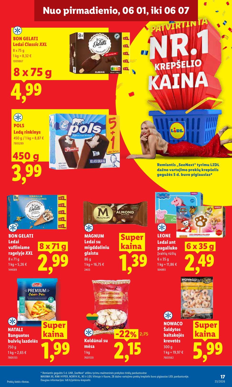 Naujausias LIDL kaininis katalogas 2026.06.01 - 2026.06.07