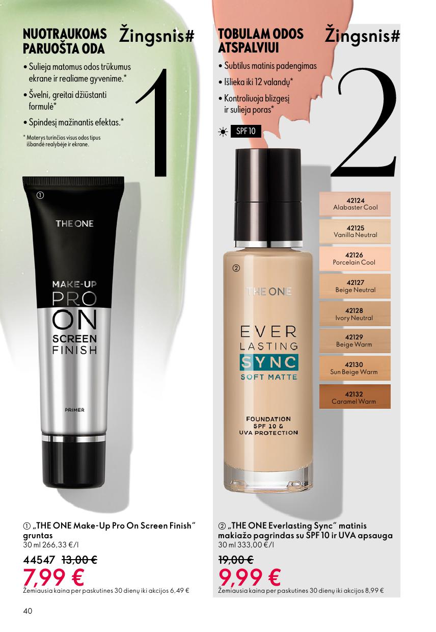 Naujas ORIFLAME katalogas galioja 2026.04.22 - 2026.05.12