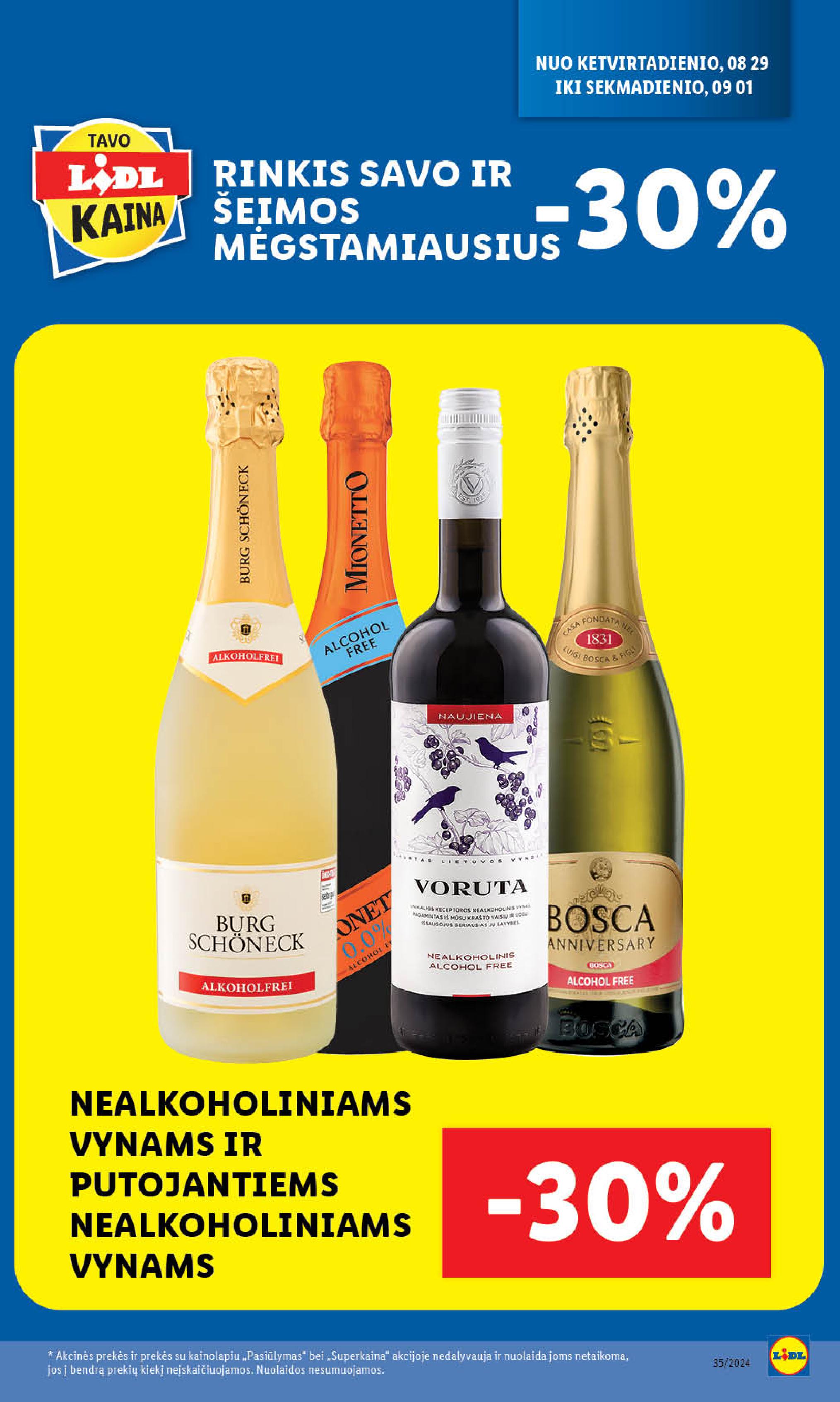Naujausias LIDL kaininis katalogas 2024.08.26 - 2024.09.01