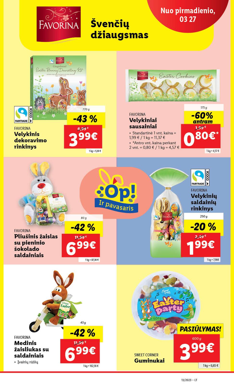 Naujausias LIDL kaininis katalogas 2023.03.16 - 2023.04.02