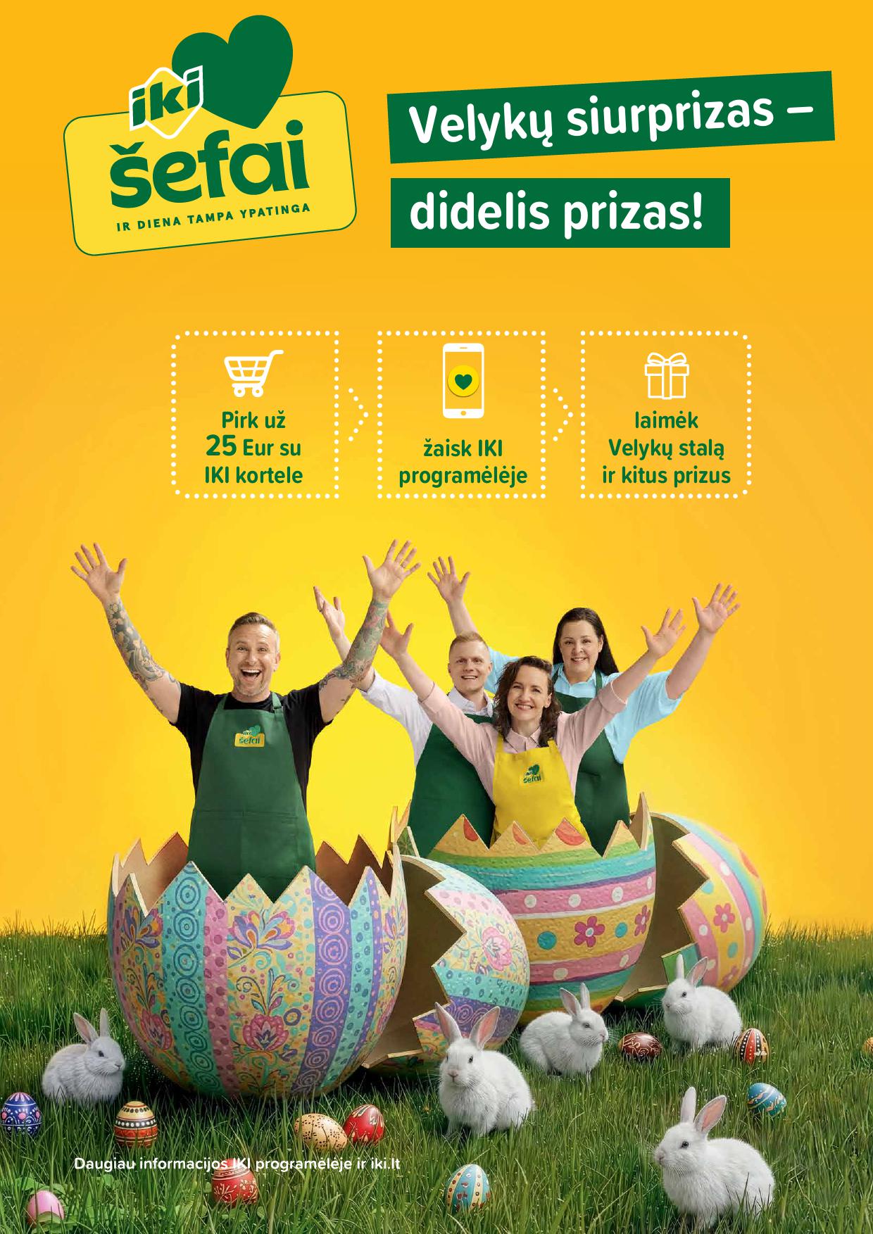 Naujausias IKI kaininis katalogas 2026.03.30 - 2026.04.04