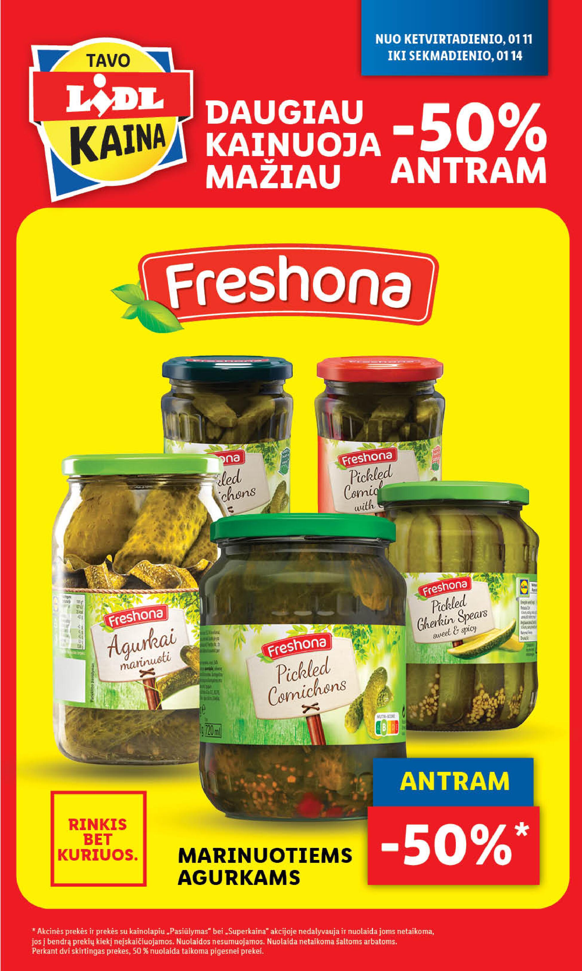 Naujausias LIDL kaininis katalogas 2024.01.08 - 2024.01.14