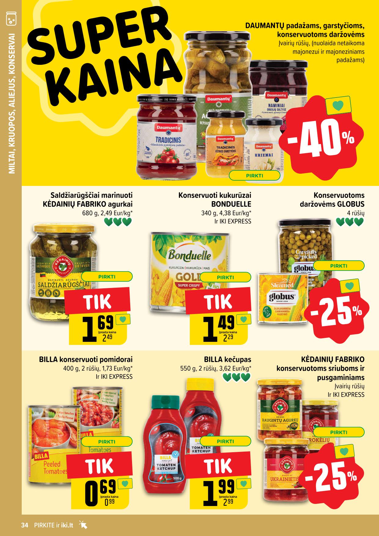 Naujausias IKI kaininis katalogas 2025.01.27 - 2025.02.02