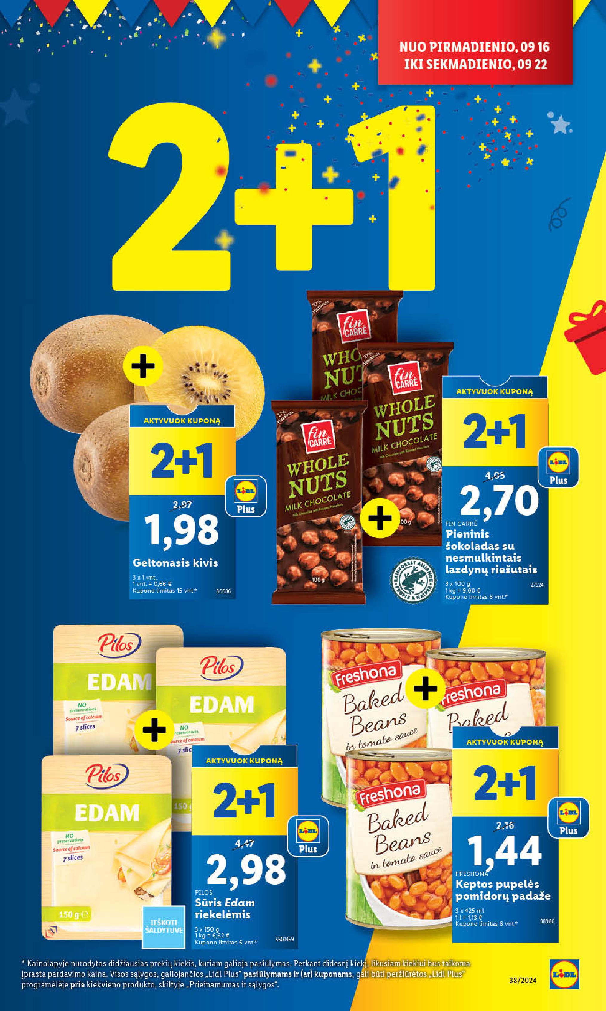 Naujausias LIDL kaininis katalogas 2024.09.16 - 2024.09.22