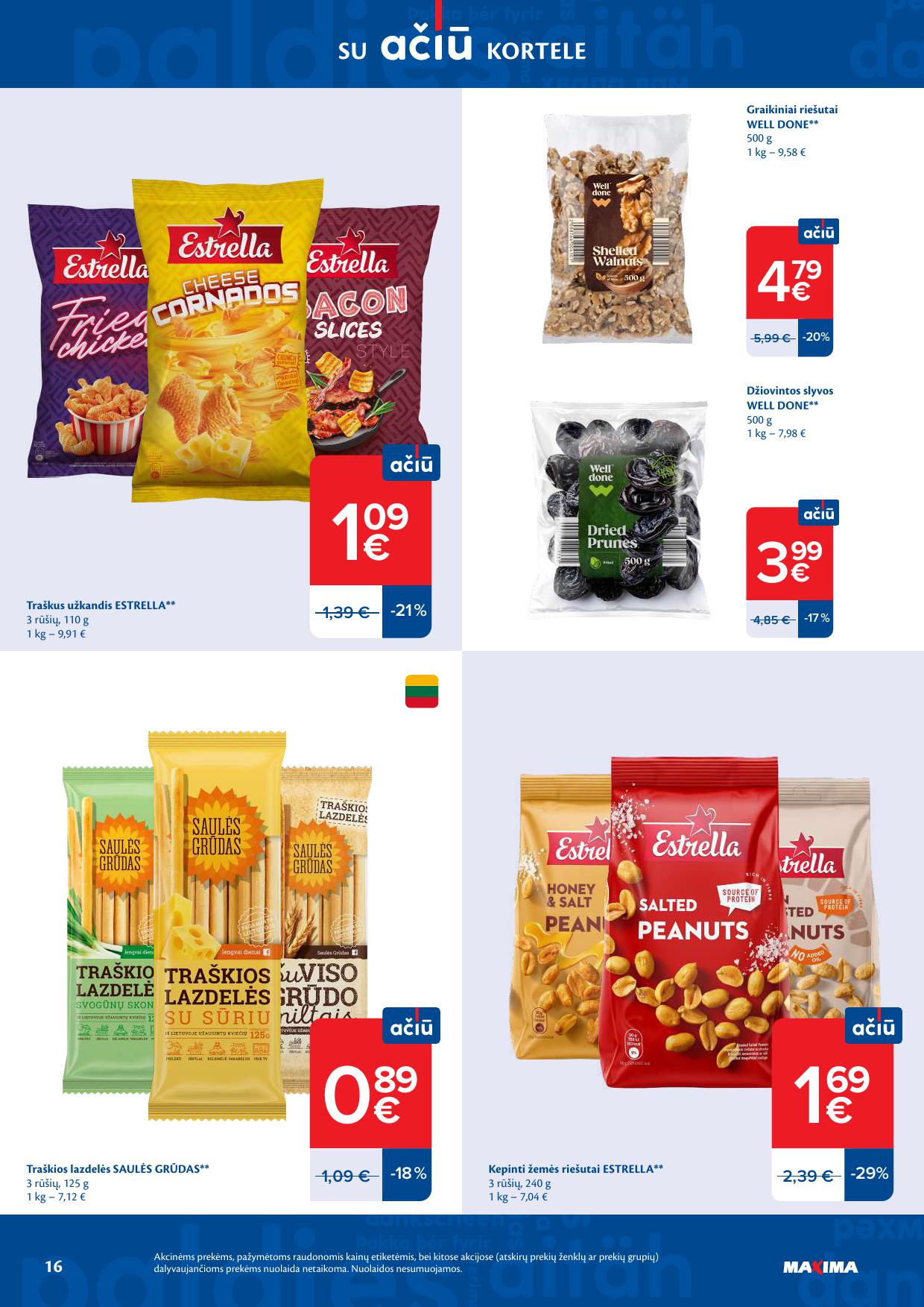 Naujausias MAXIMA kaininis katalogas 2026.03.17 - 2026.03.23