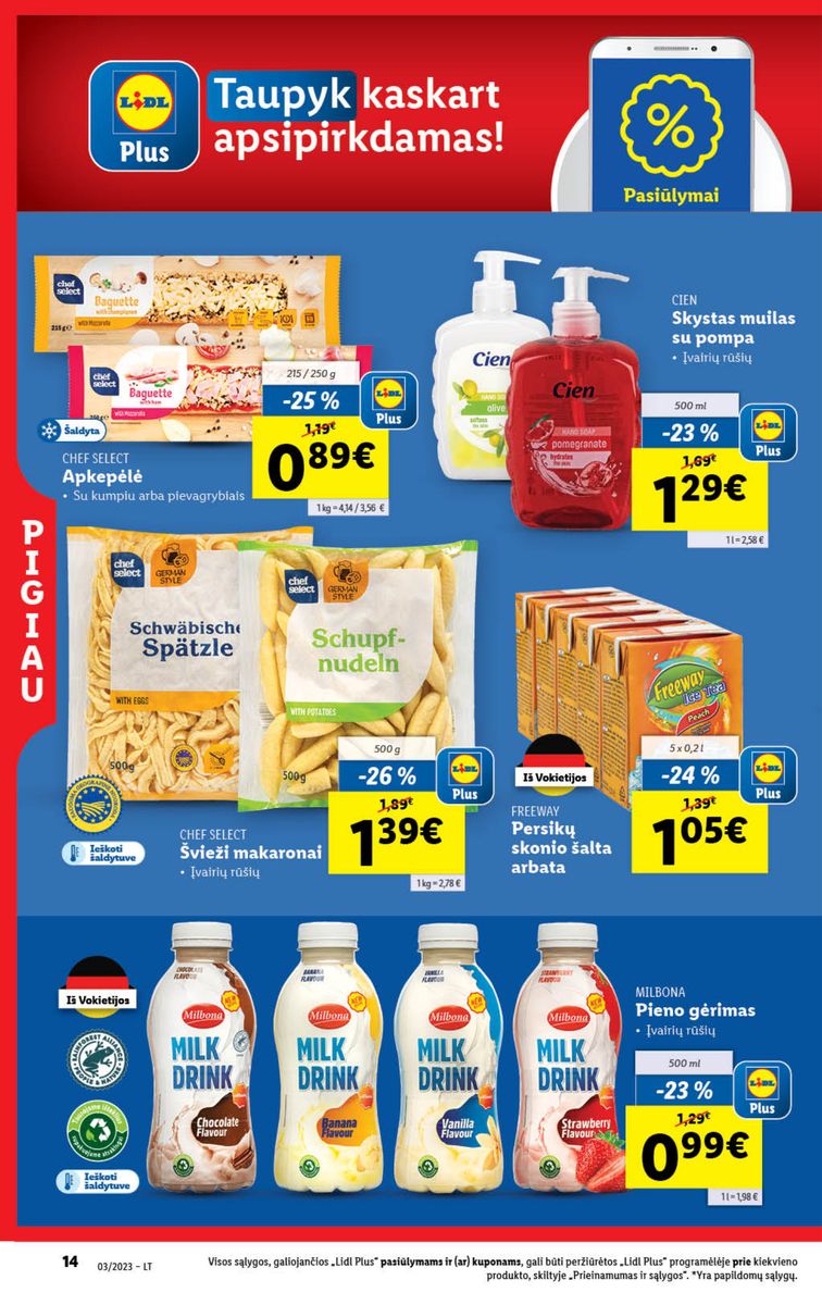 Naujausias LIDL kaininis katalogas 2023.01.16 - 2023.01.22