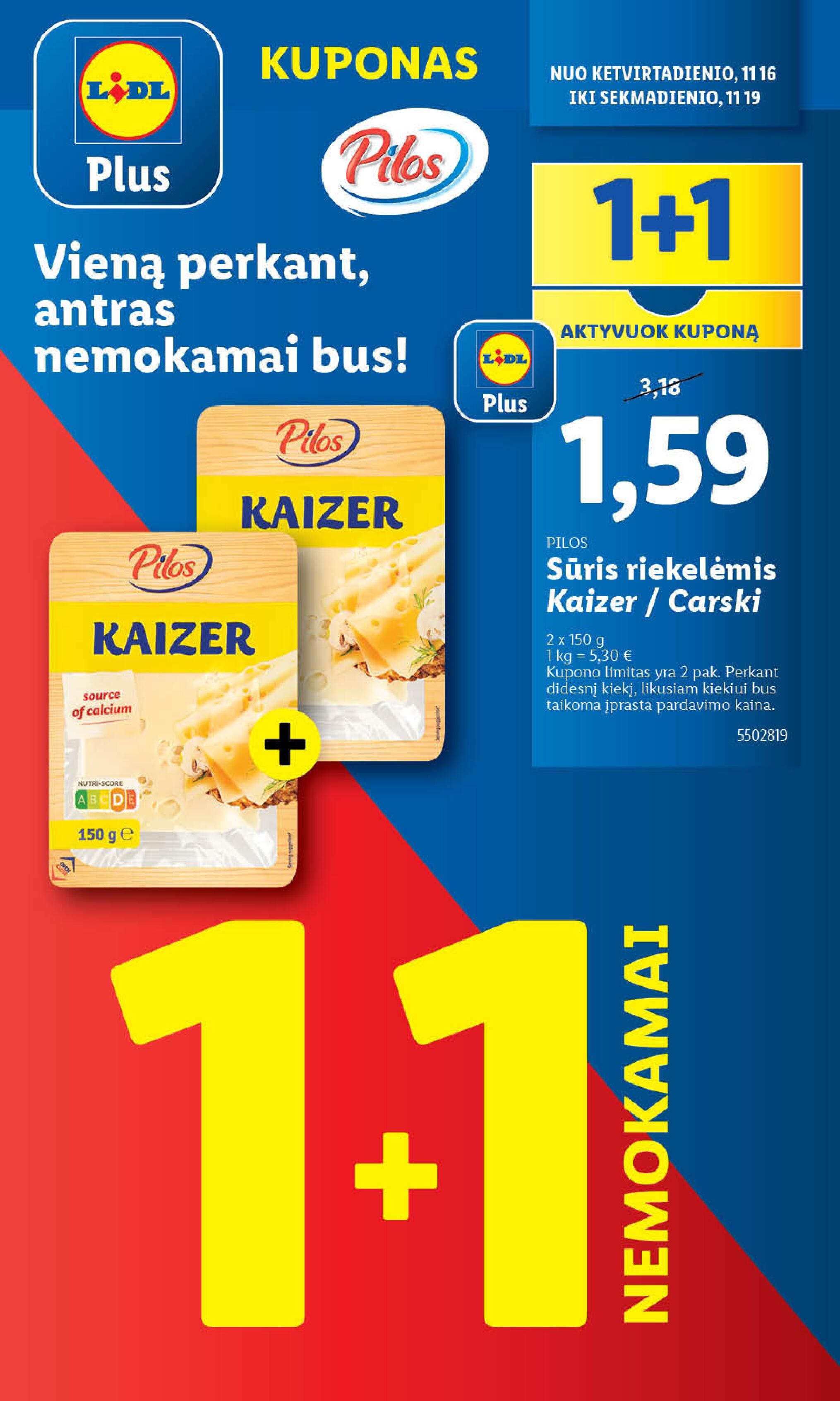 Naujausias LIDL kaininis katalogas 2023.11.13 - 2023.11.19