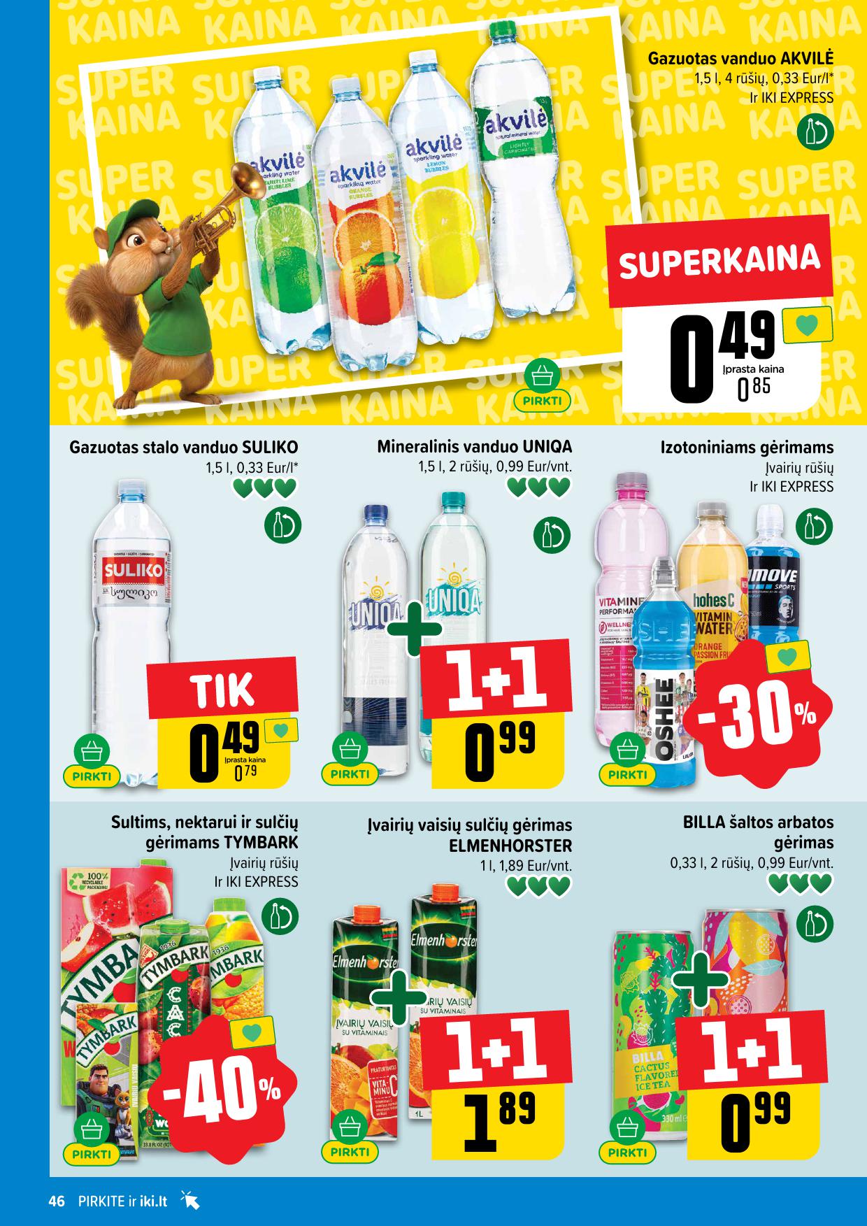 IKI SAVAITĖLĖ akcijų ir nuolaidų leidinys Nr.27 2026.06.29 - 2026.07.05