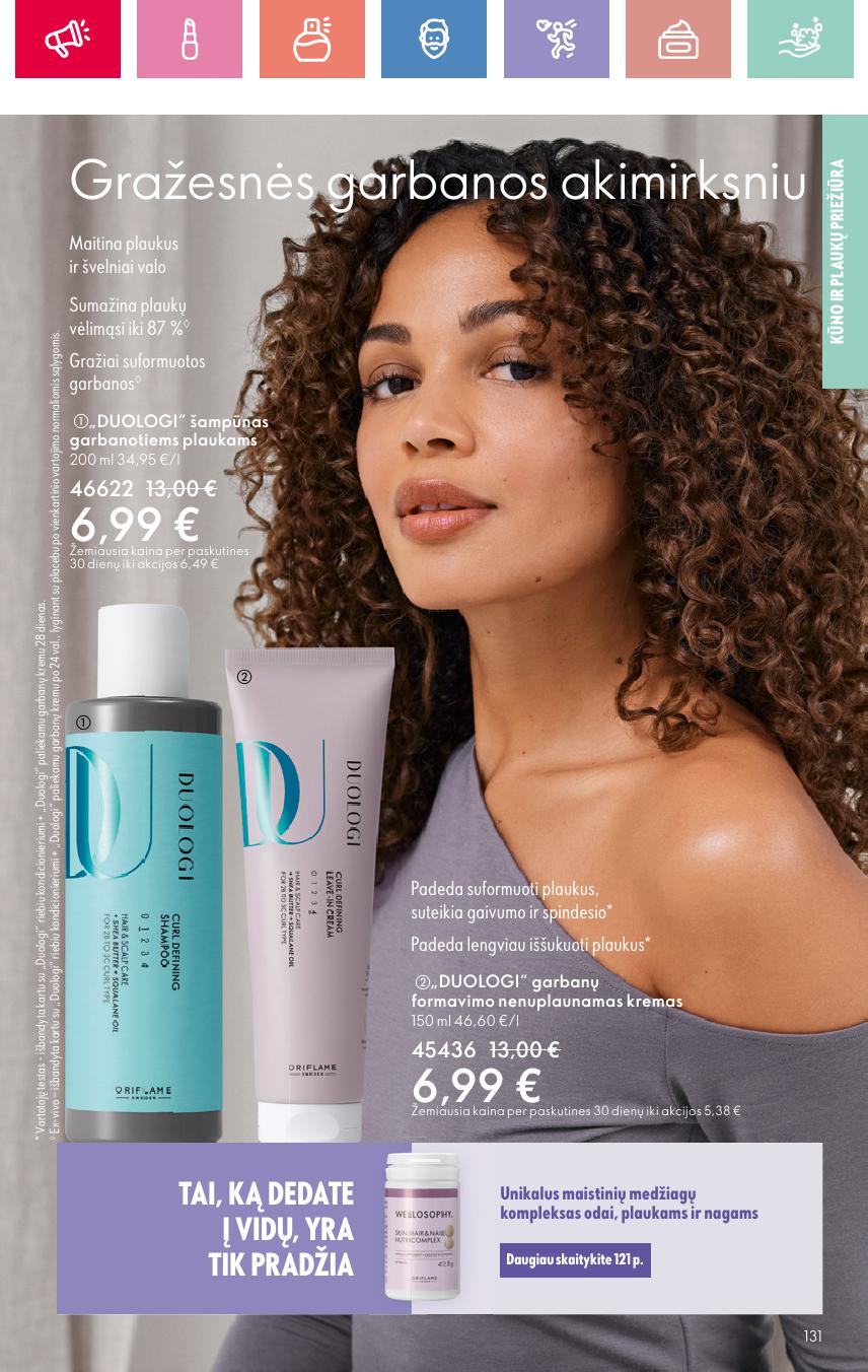 ORIFLAME katalogas galioja 2025.06.01 - 2025.06.21