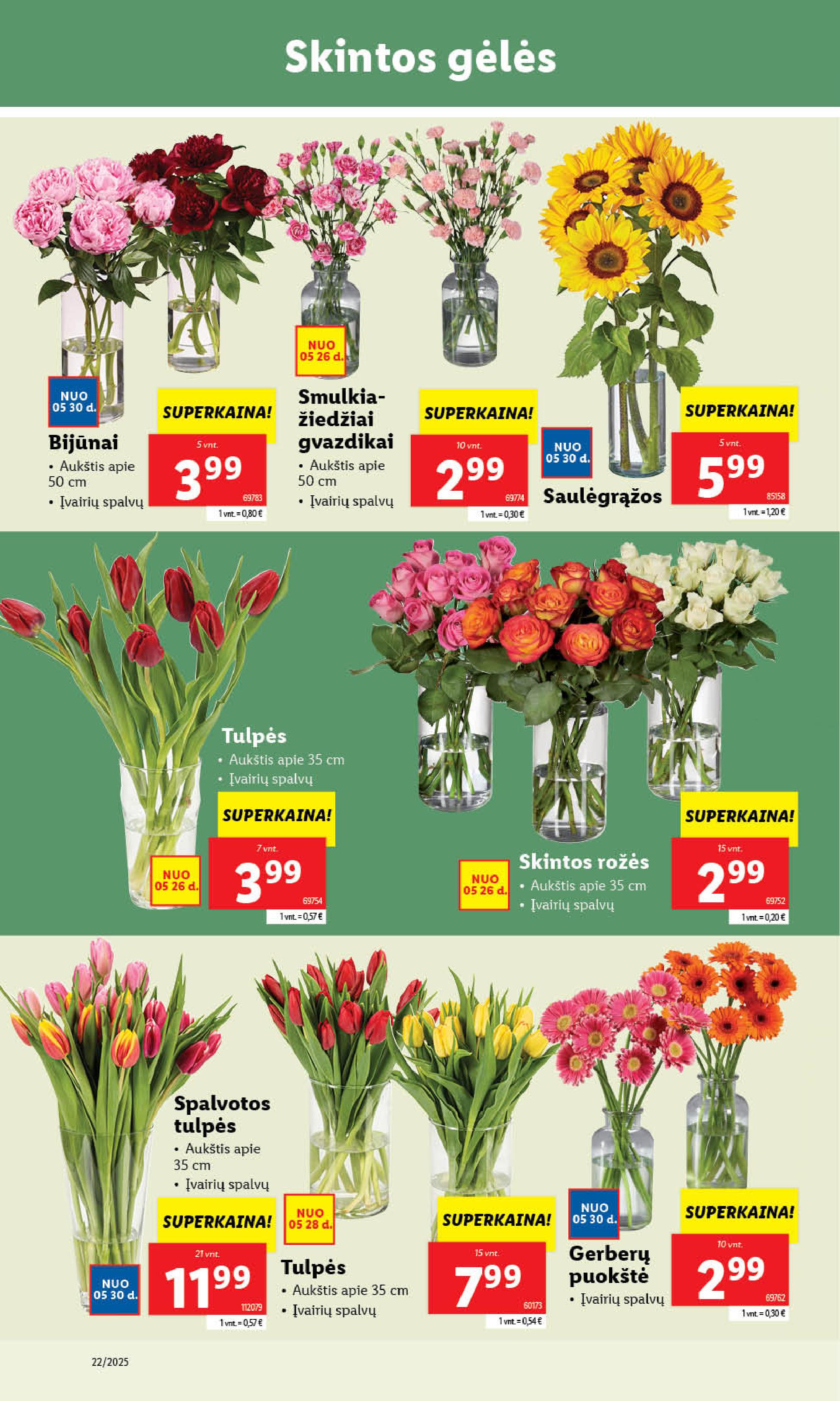 Naujausias LIDL kaininis katalogas 2025.05.26 - 2025.06.01