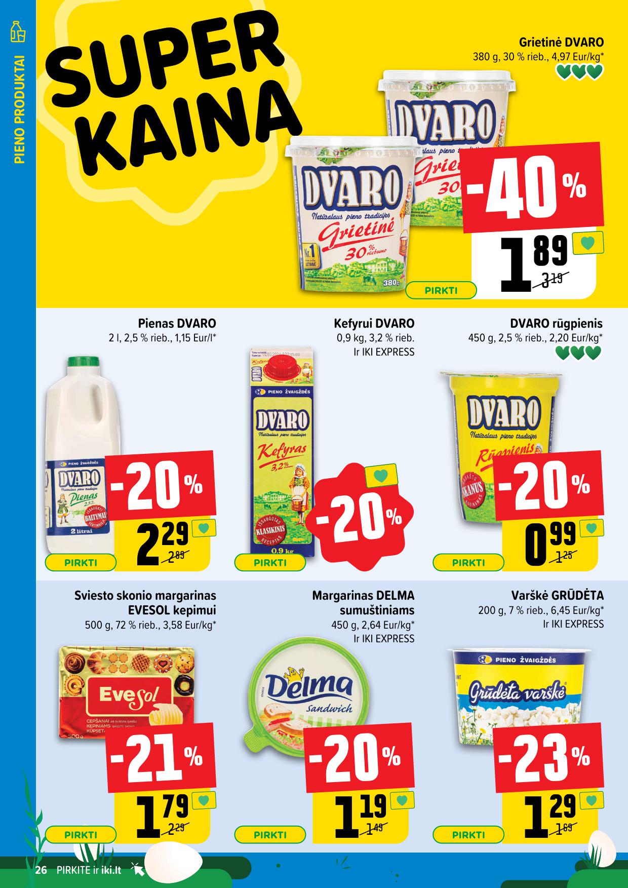 Naujausias IKI kaininis katalogas 2025.04.07 - 2025.04.13