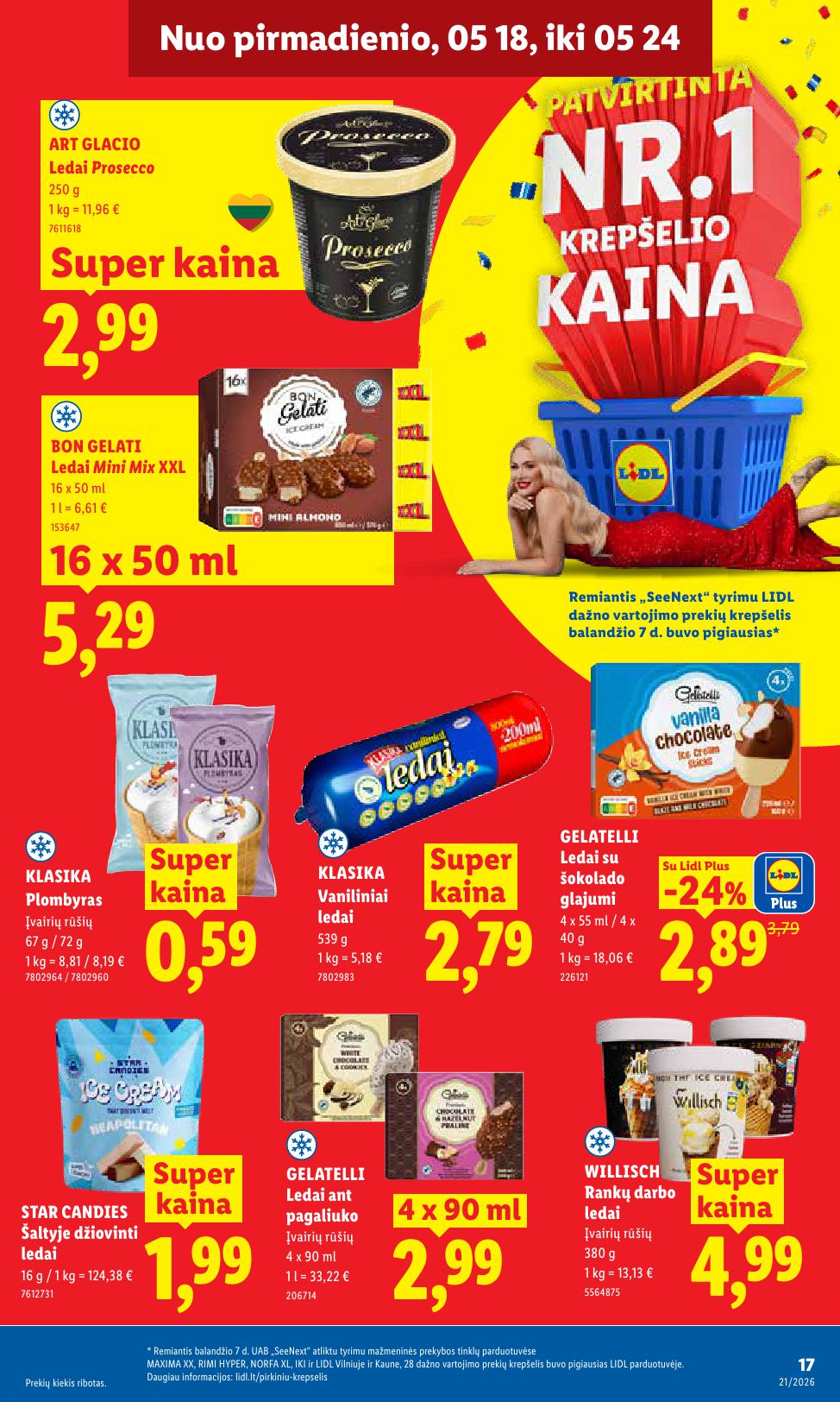 Naujausias LIDL kaininis katalogas 2026.05.18 - 2026.05.24