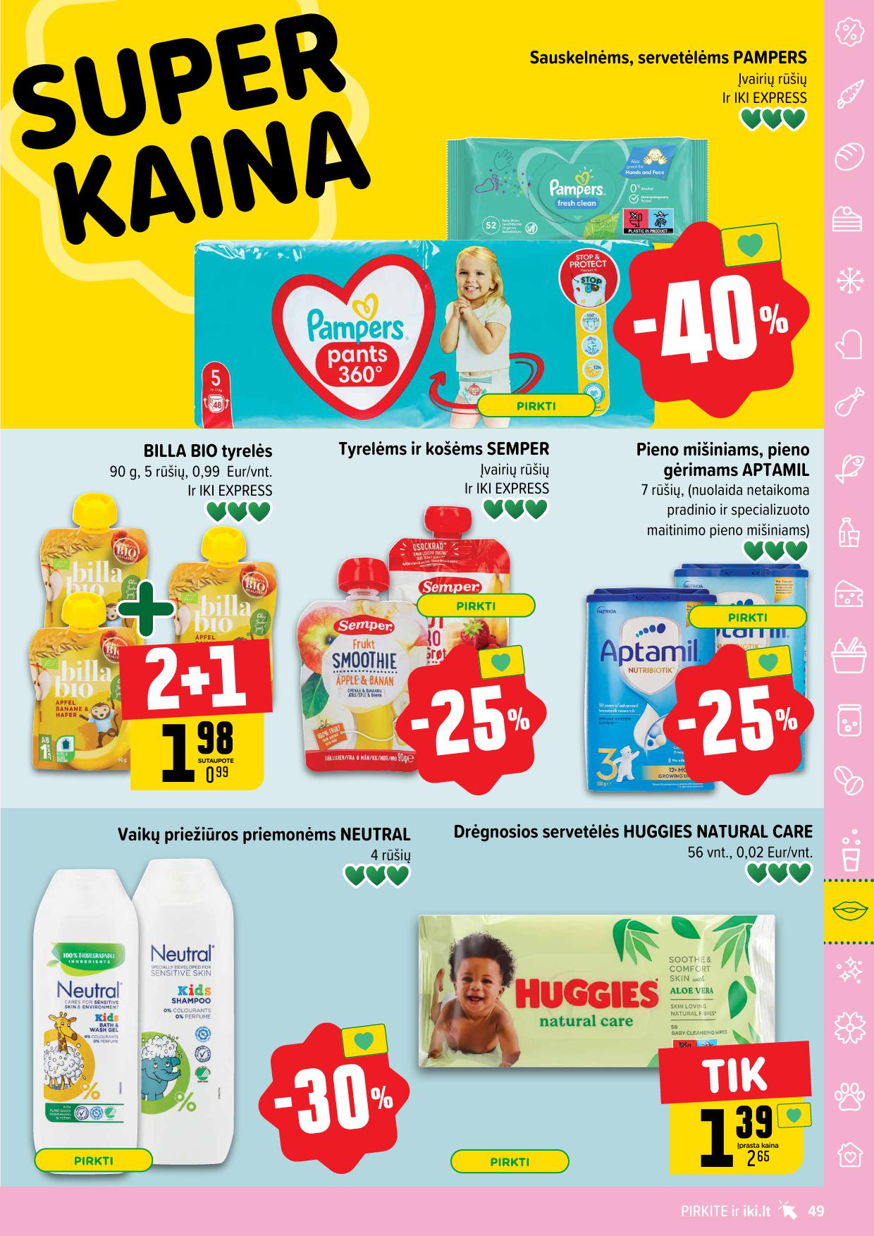 Naujausias IKI kaininis katalogas 2024.07.08 - 2024.07.14