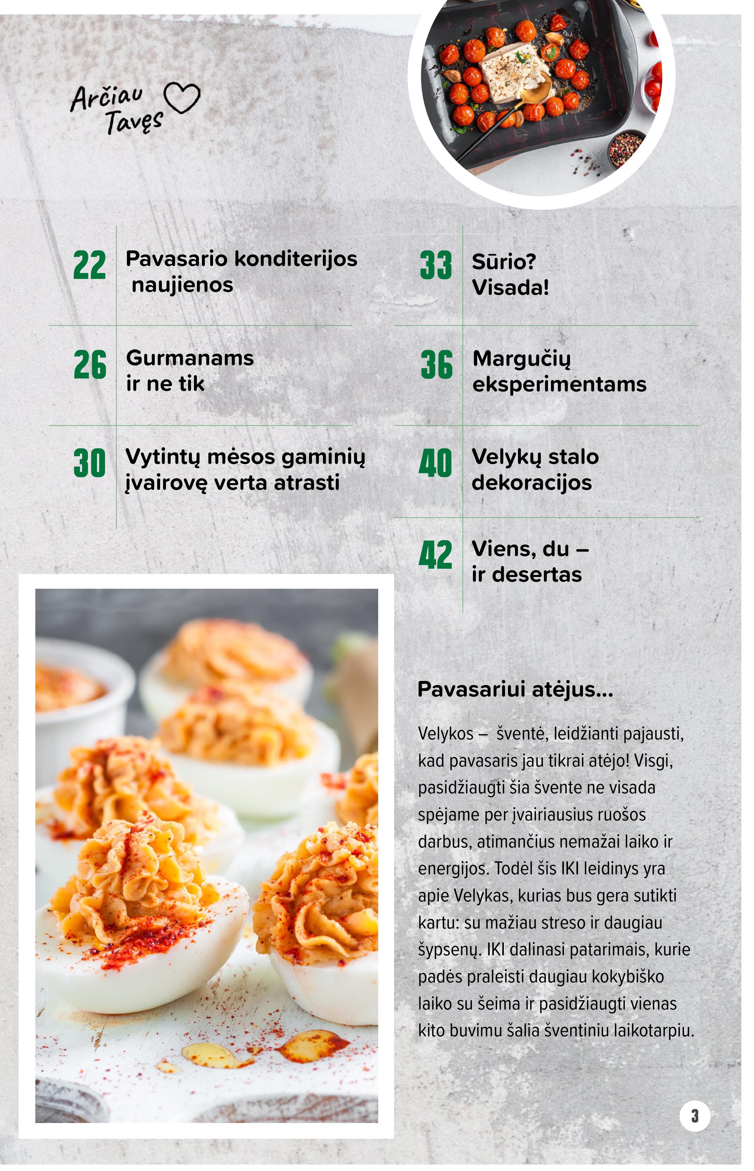 IKI kainų katalogas "Velykos arčiau tavęs"