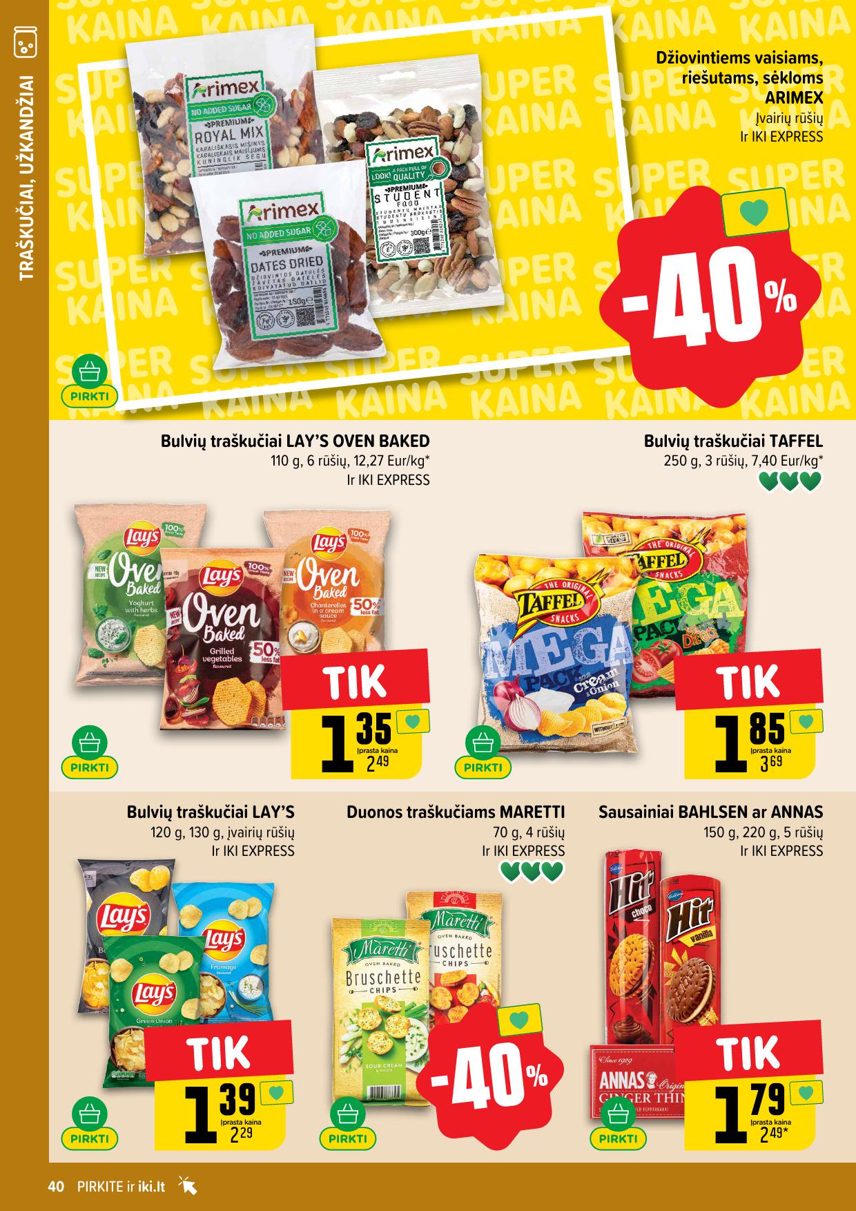 Naujausias IKI kaininis katalogas 2026.01.26 - 2026.02.01