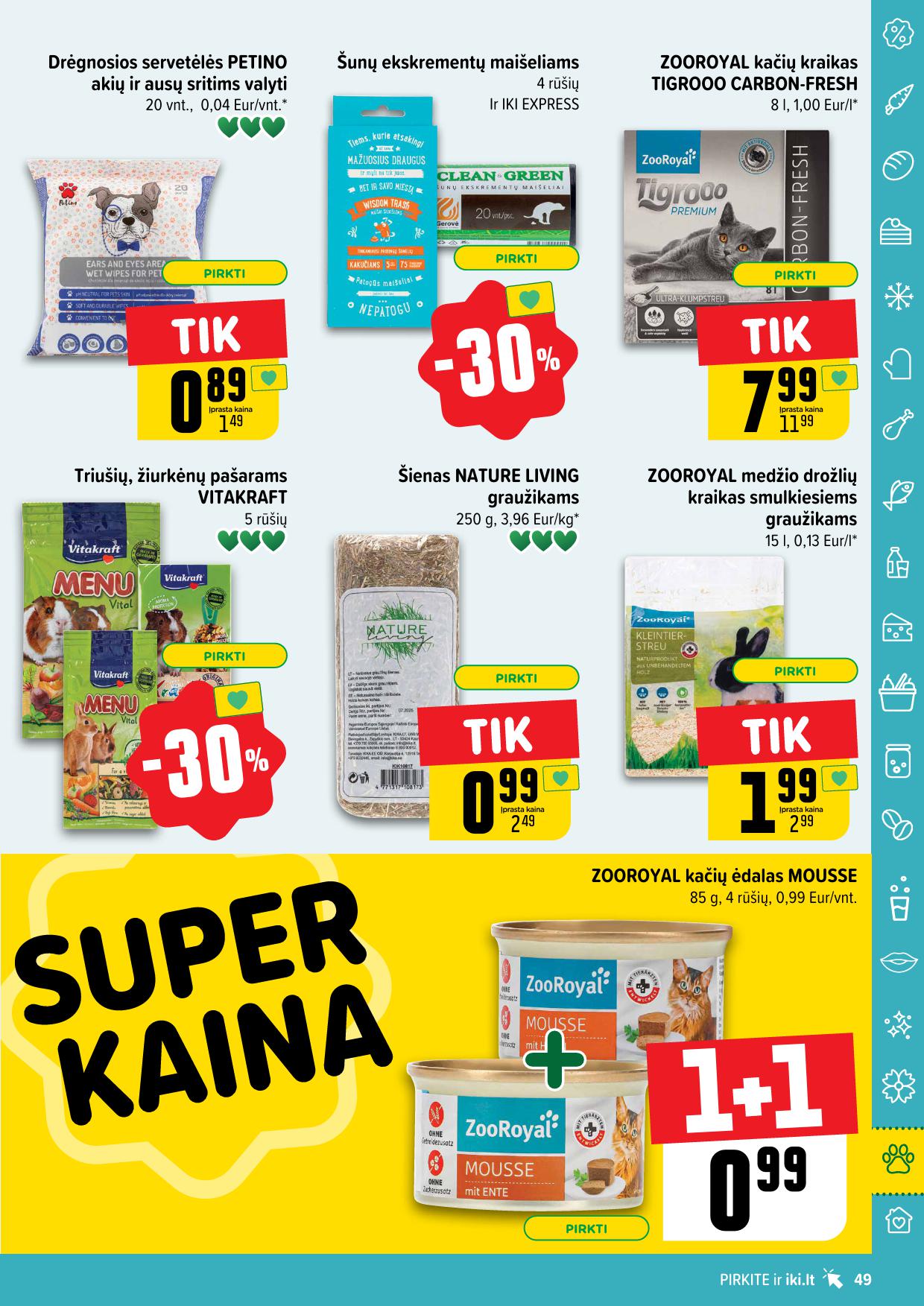 Naujausias IKI kaininis katalogas 2025.01.27 - 2025.02.02