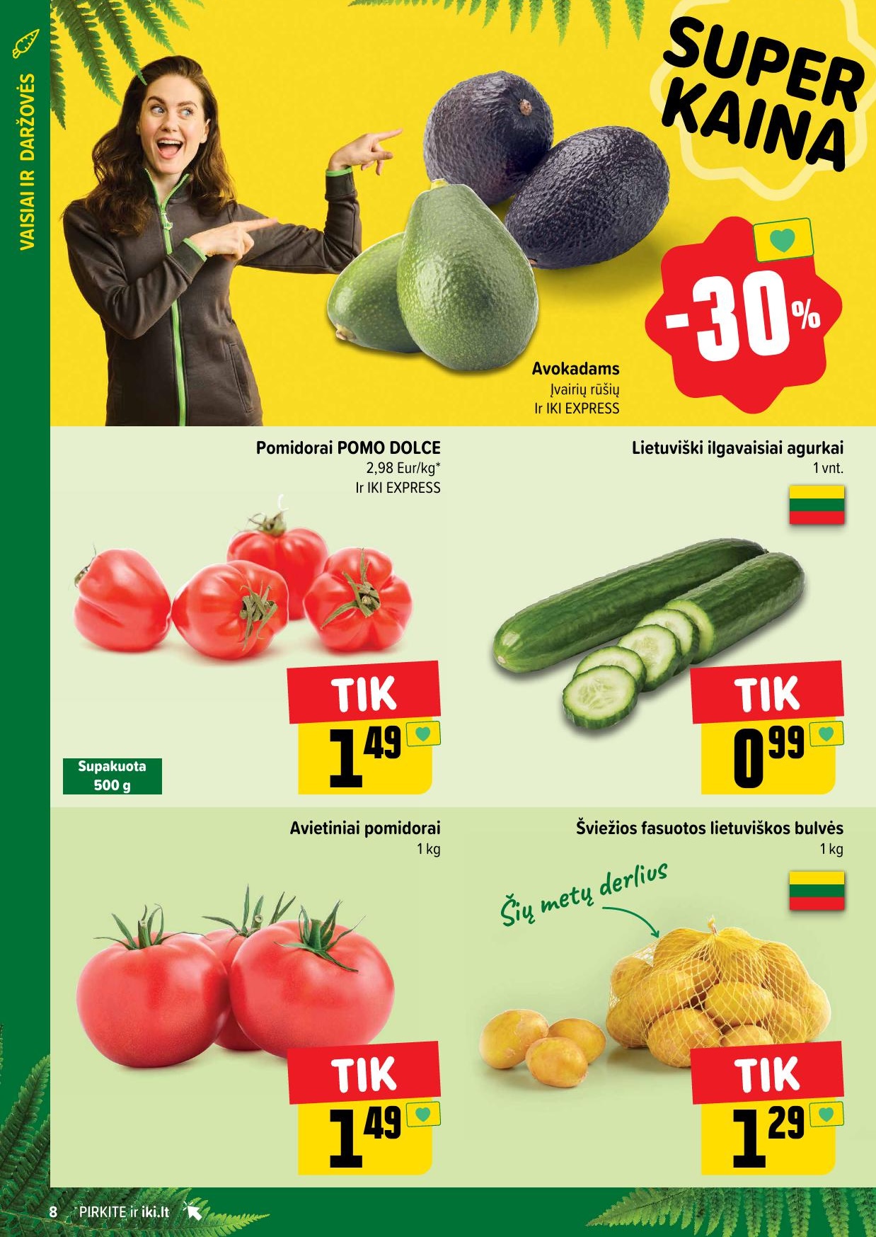 Naujausias IKI kaininis katalogas 2025.06.16 - 2025.06.22