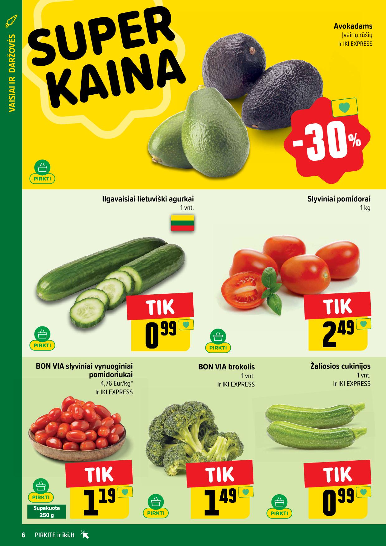 Naujausias IKI kaininis katalogas 2026.01.05 - 2026.01.11