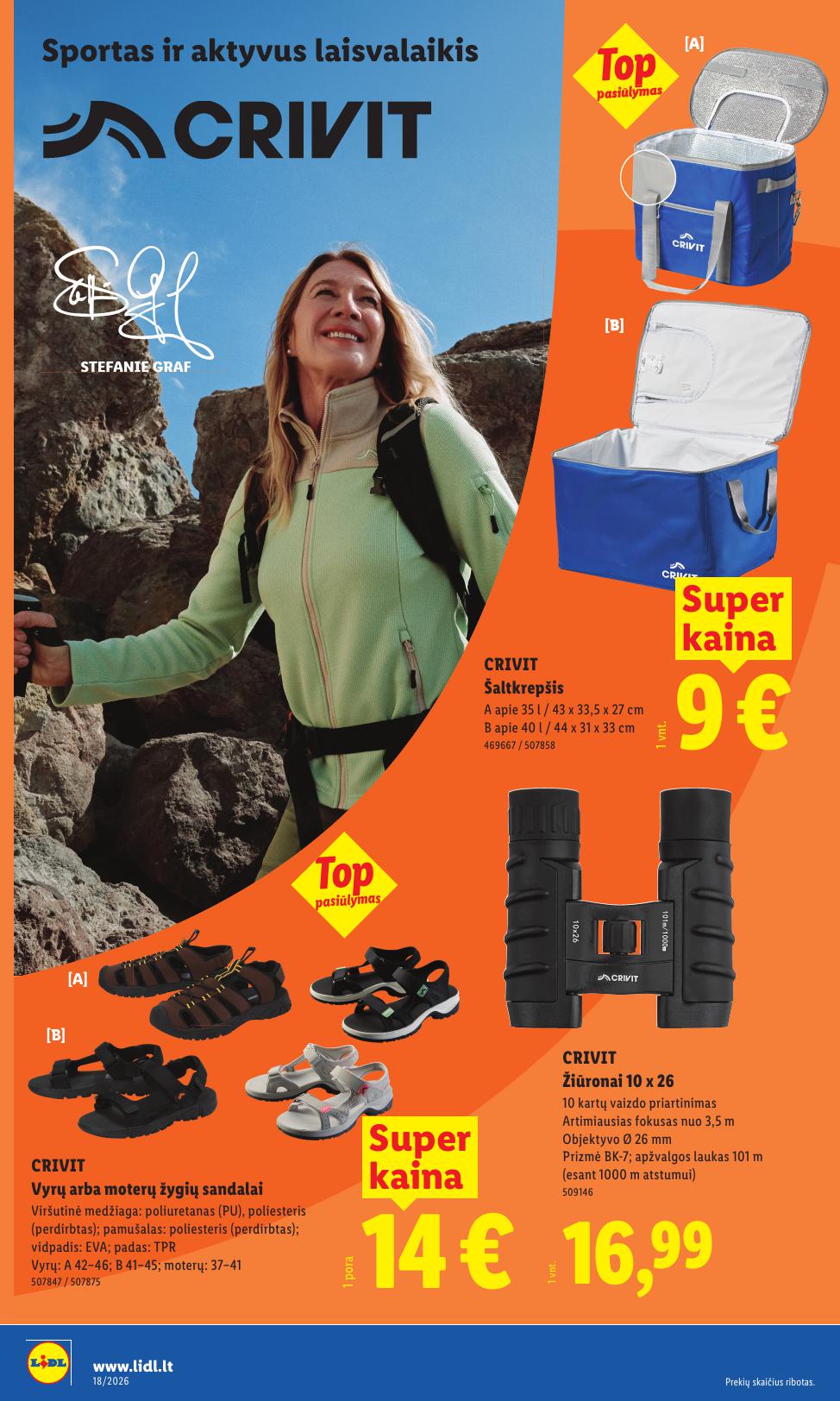 LIDL ne maisto prekių leidinys 2026.04.27 - 2026.05.03