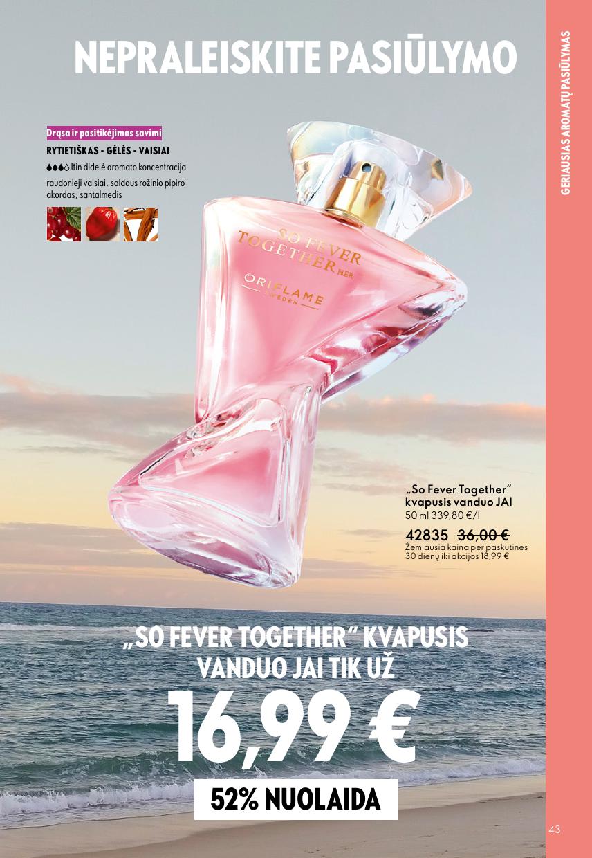 Naujas ORIFLAME katalogas galioja 2026.06.03 - 2026.06.23